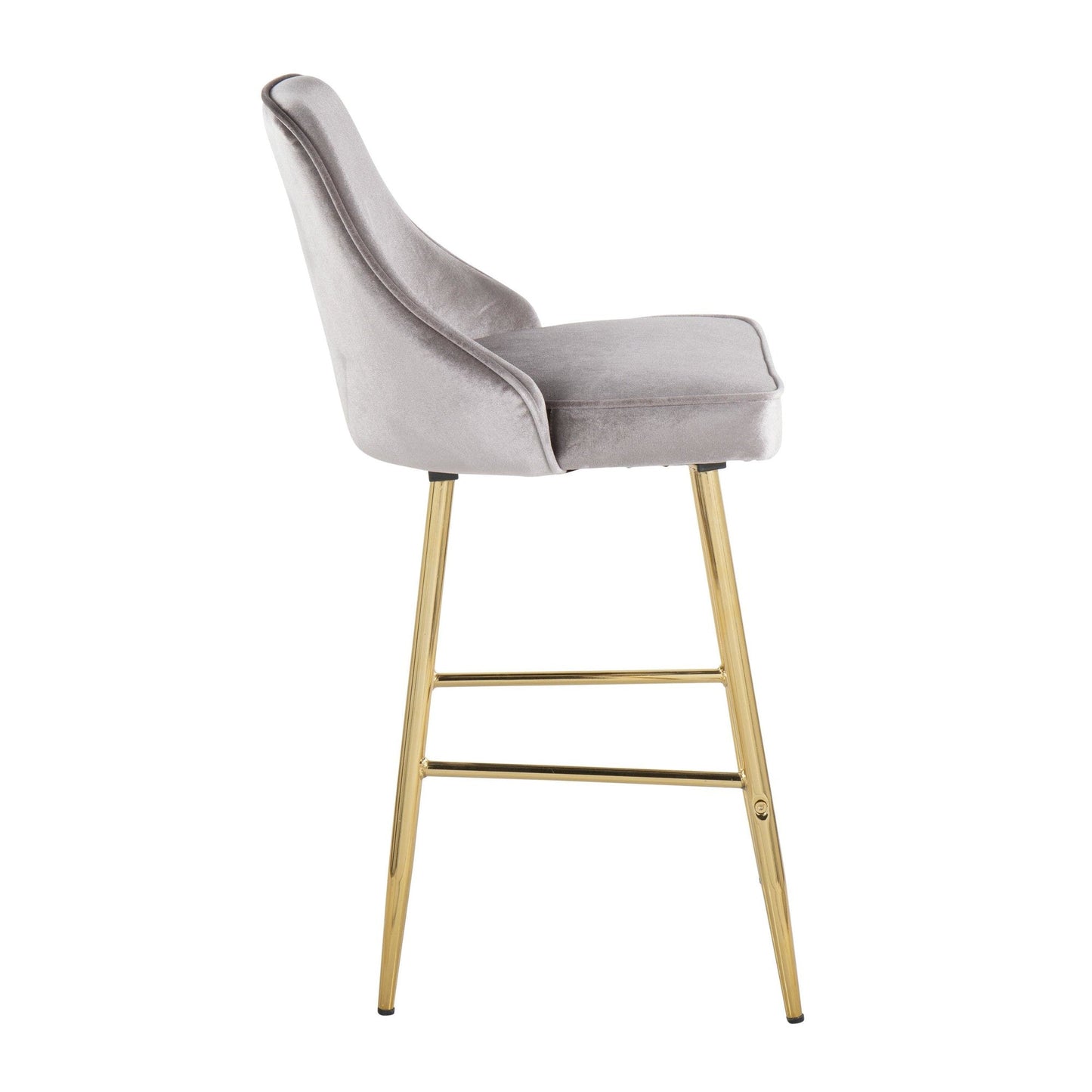 Majestic Office Furniture 25" Fixed-Height Counter Stool - Set of 2