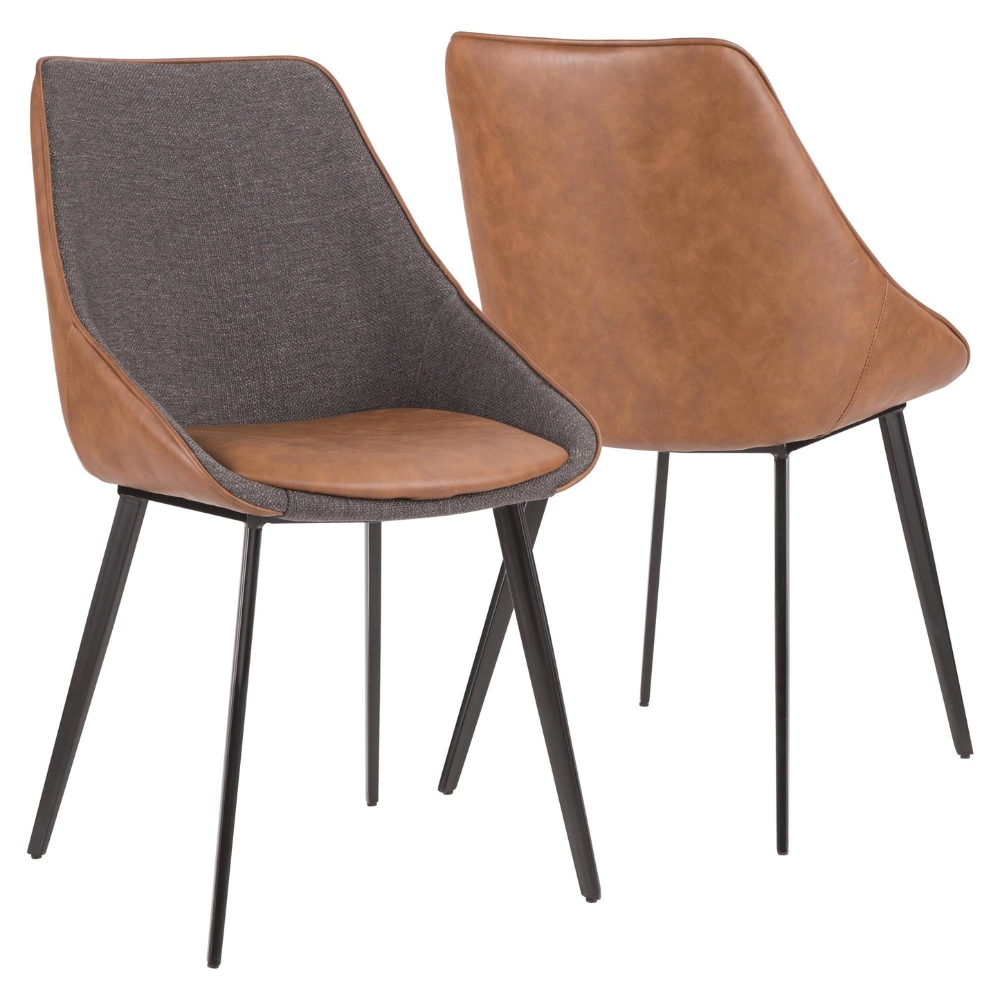 Majestic Office Furniture Two-tone Chair - Set of 2