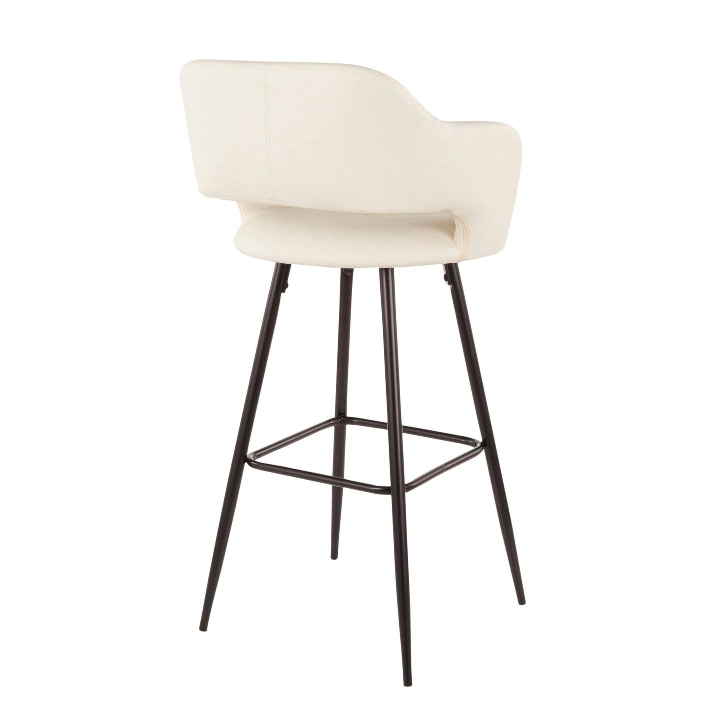 Majestic Office Furniture 30" Fixed-Height Barstool - Set of 2