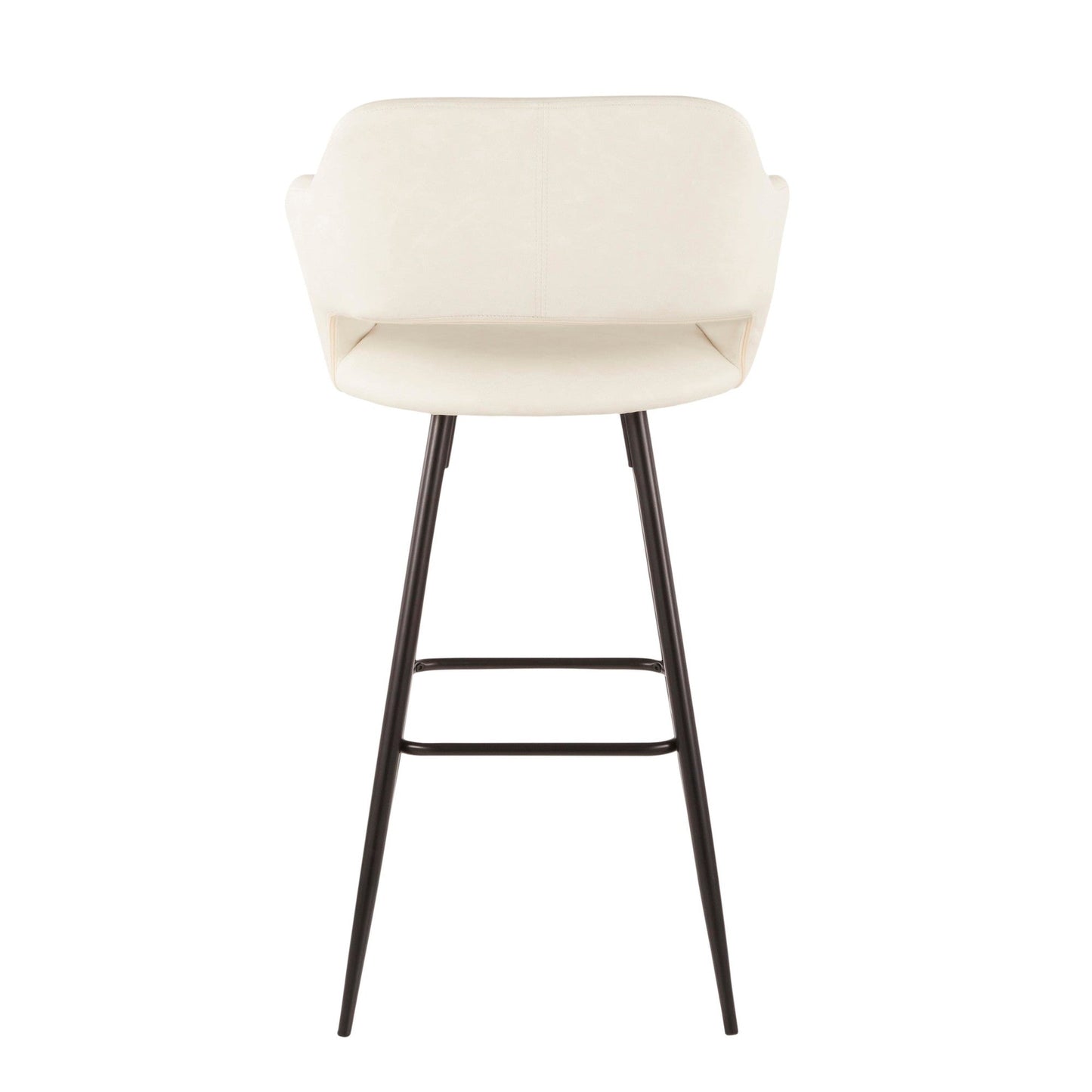 Majestic Office Furniture 30" Fixed-Height Barstool - Set of 2