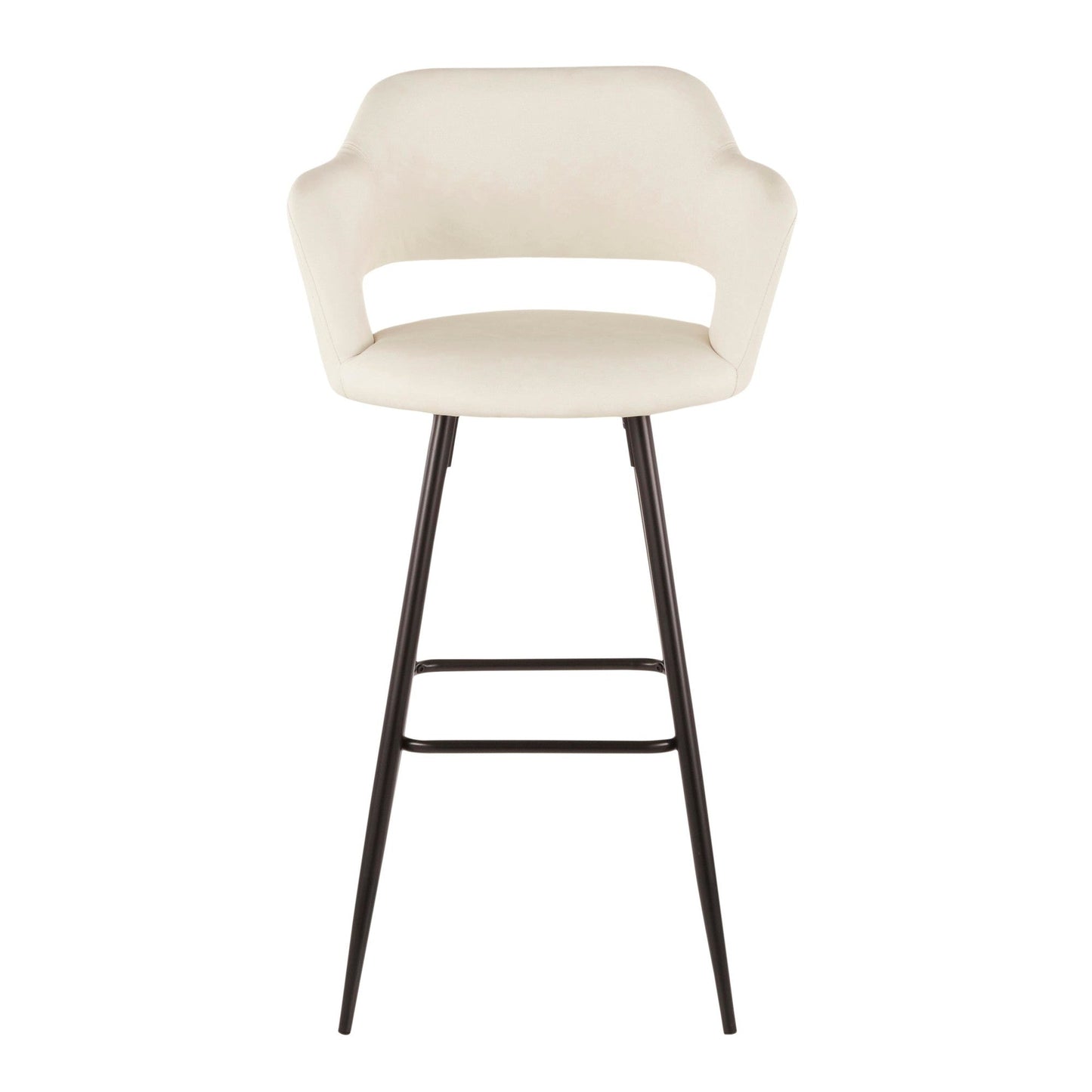 Majestic Office Furniture 30" Fixed-Height Barstool - Set of 2
