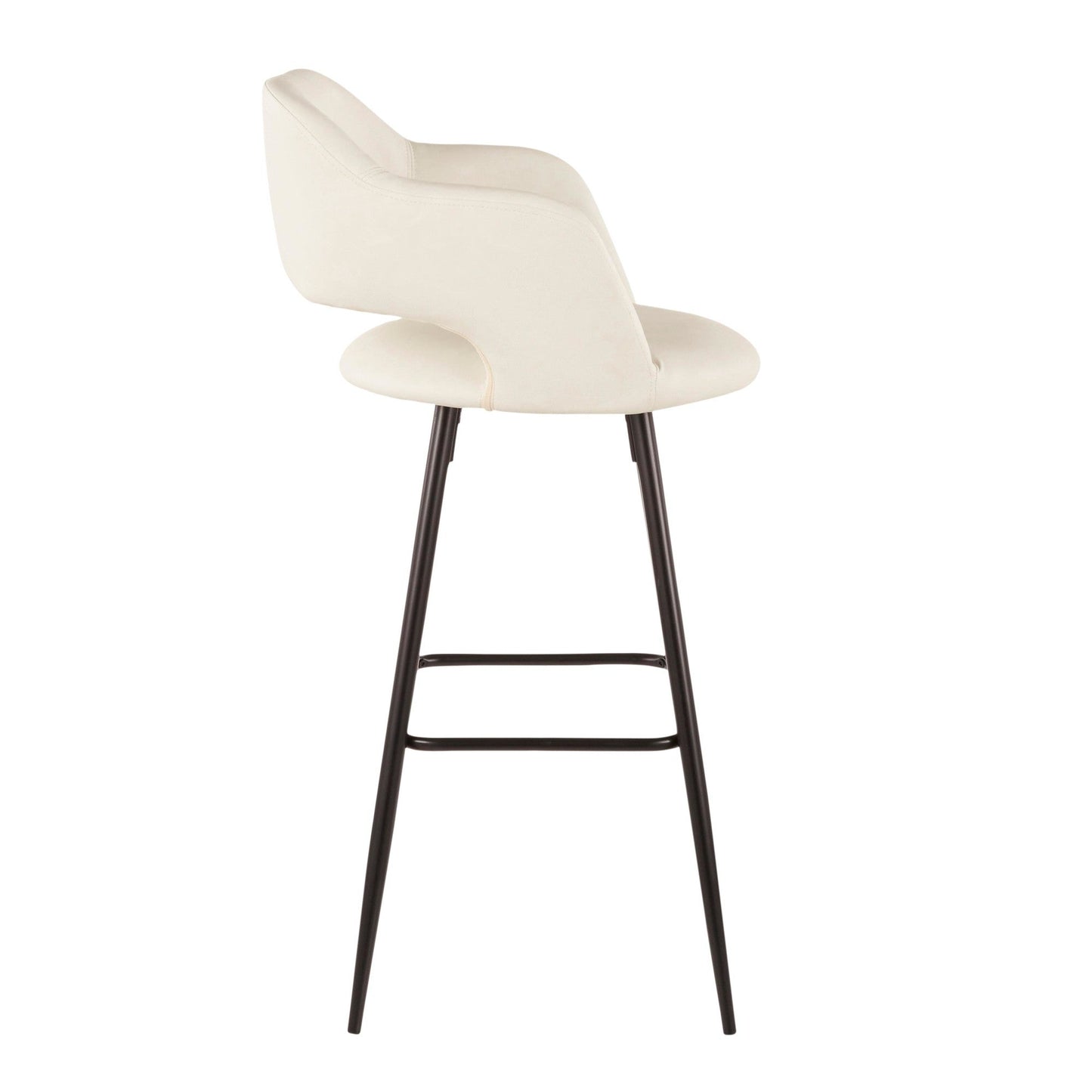 Majestic Office Furniture 30" Fixed-Height Barstool - Set of 2