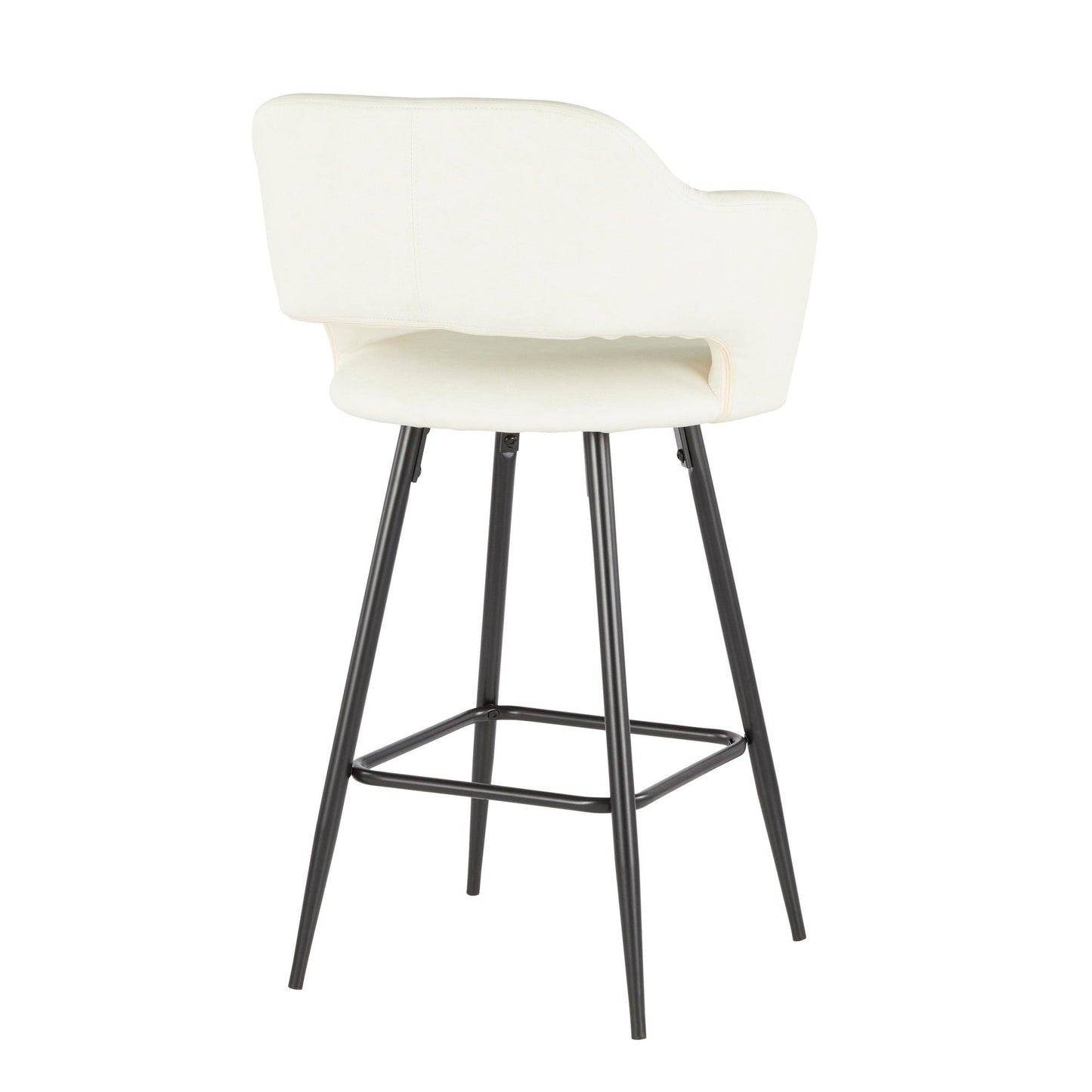 Majestic Office Furniture 25" Fixed-Height Counter Stool - Set of 2