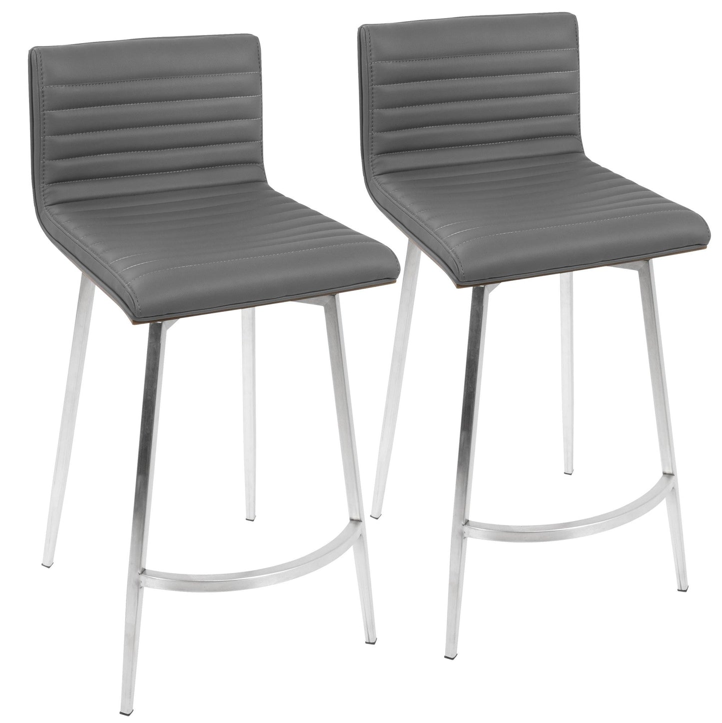 Majestic Office Furniture 26" Fixed-Height Counter Stool - Set of 2