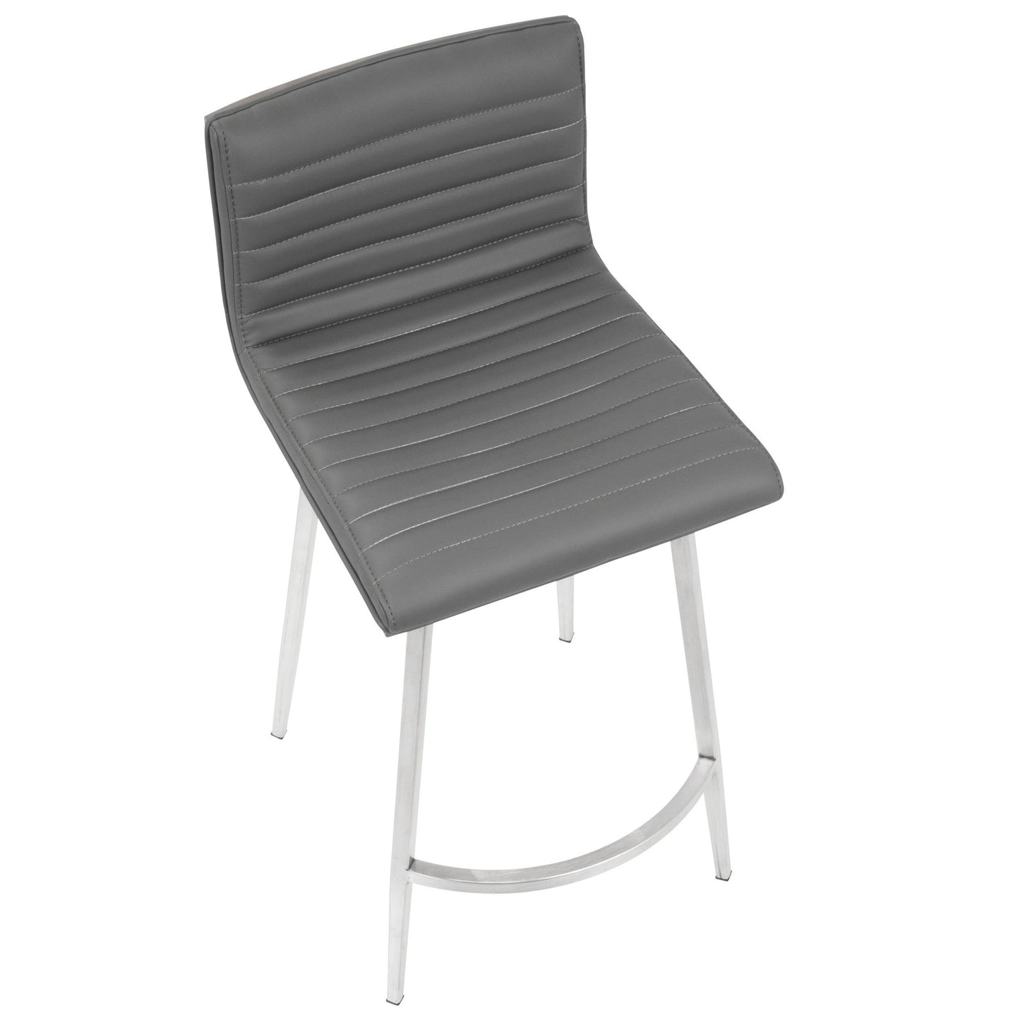 Majestic Office Furniture 26" Fixed-Height Counter Stool - Set of 2