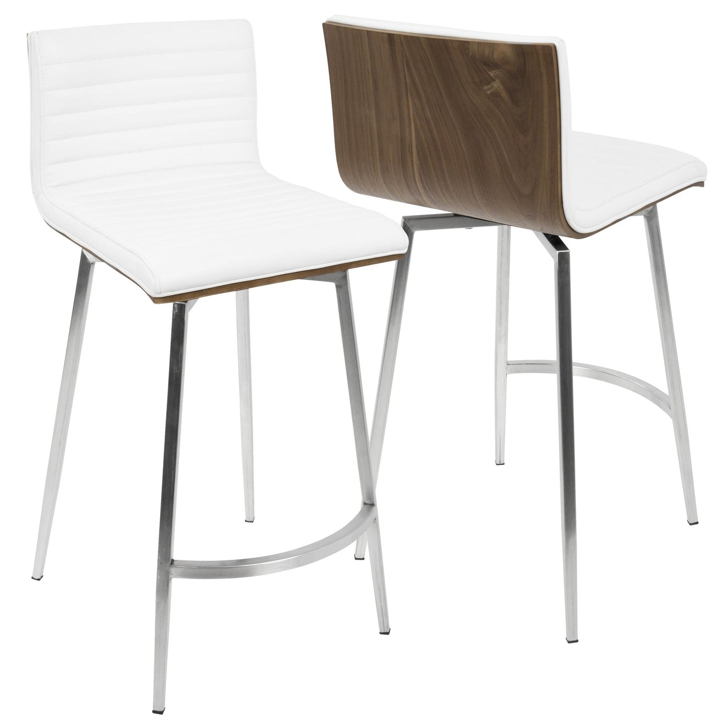 Majestic Office Furniture 26" Fixed-Height Counter Stool - Set of 2