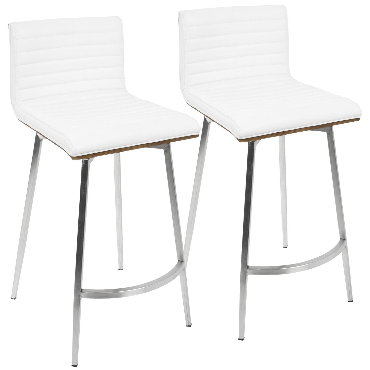 Majestic Office Furniture 26" Fixed-Height Counter Stool - Set of 2