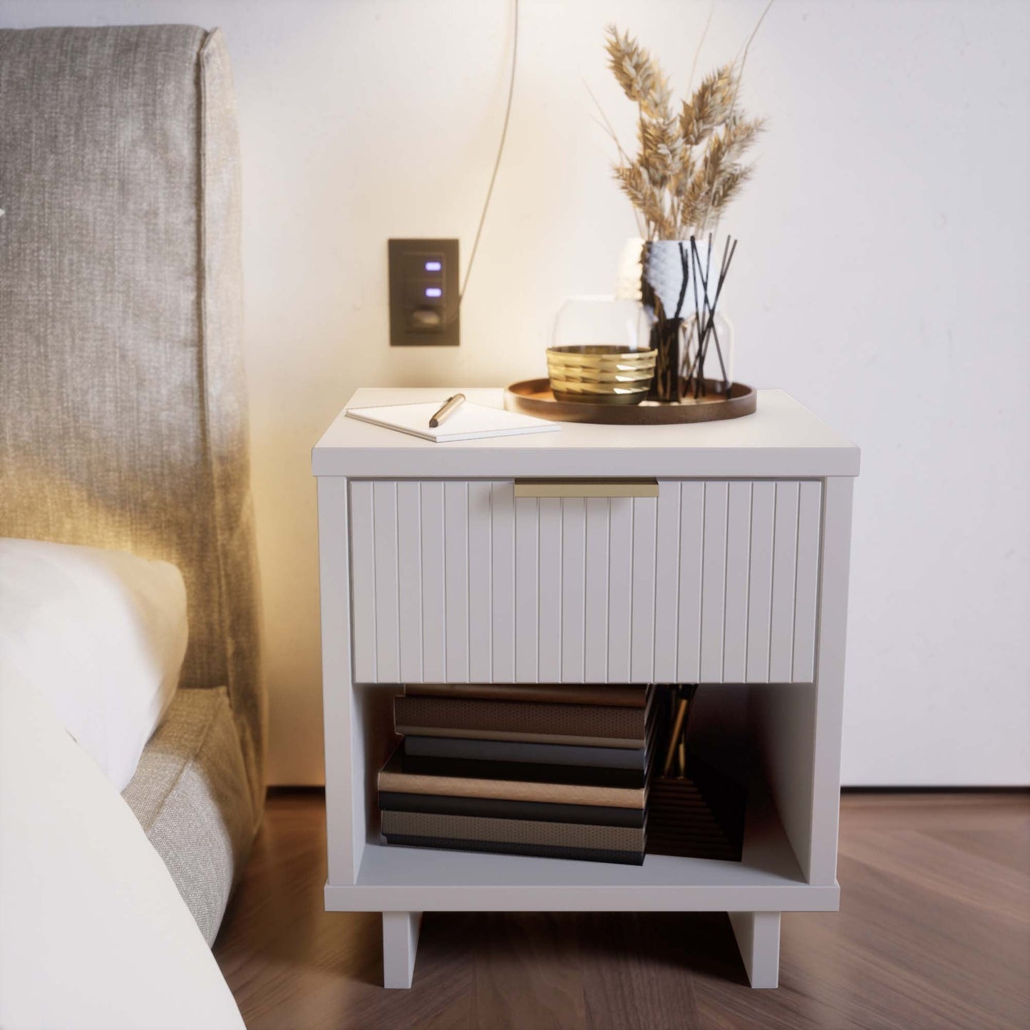 Manhattan Comfort Granville Nightstand 1.0