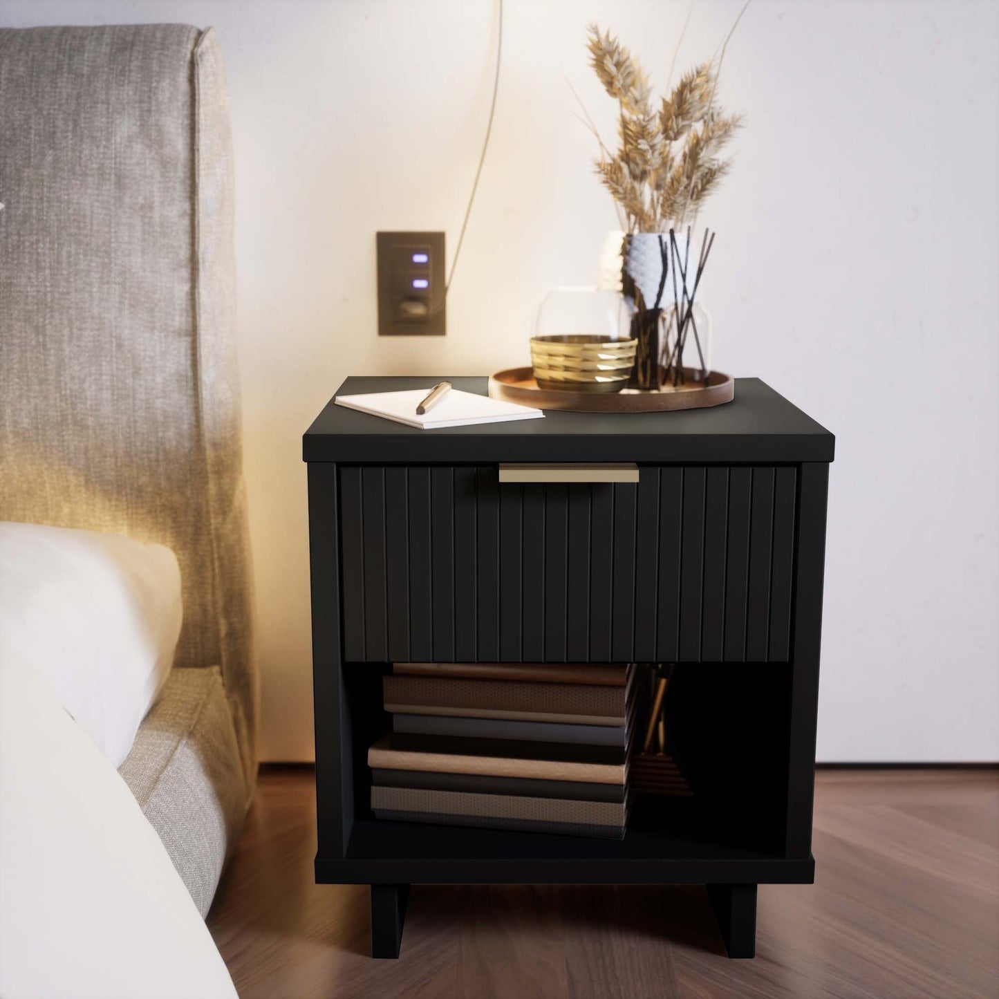 Manhattan Comfort Granville Nightstand 1.0