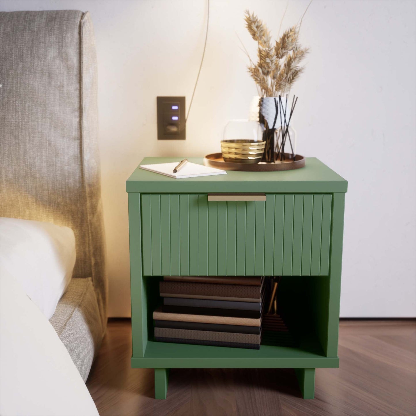 Manhattan Comfort Granville Nightstand 1.0