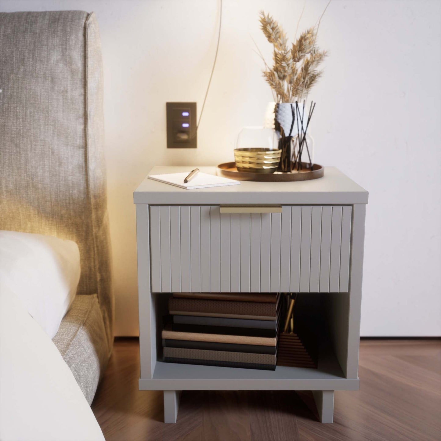Manhattan Comfort Granville Nightstand 1.0