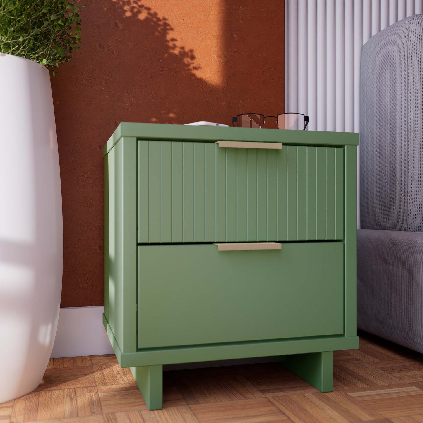 Manhattan Comfort Granville Nightstand 2.0