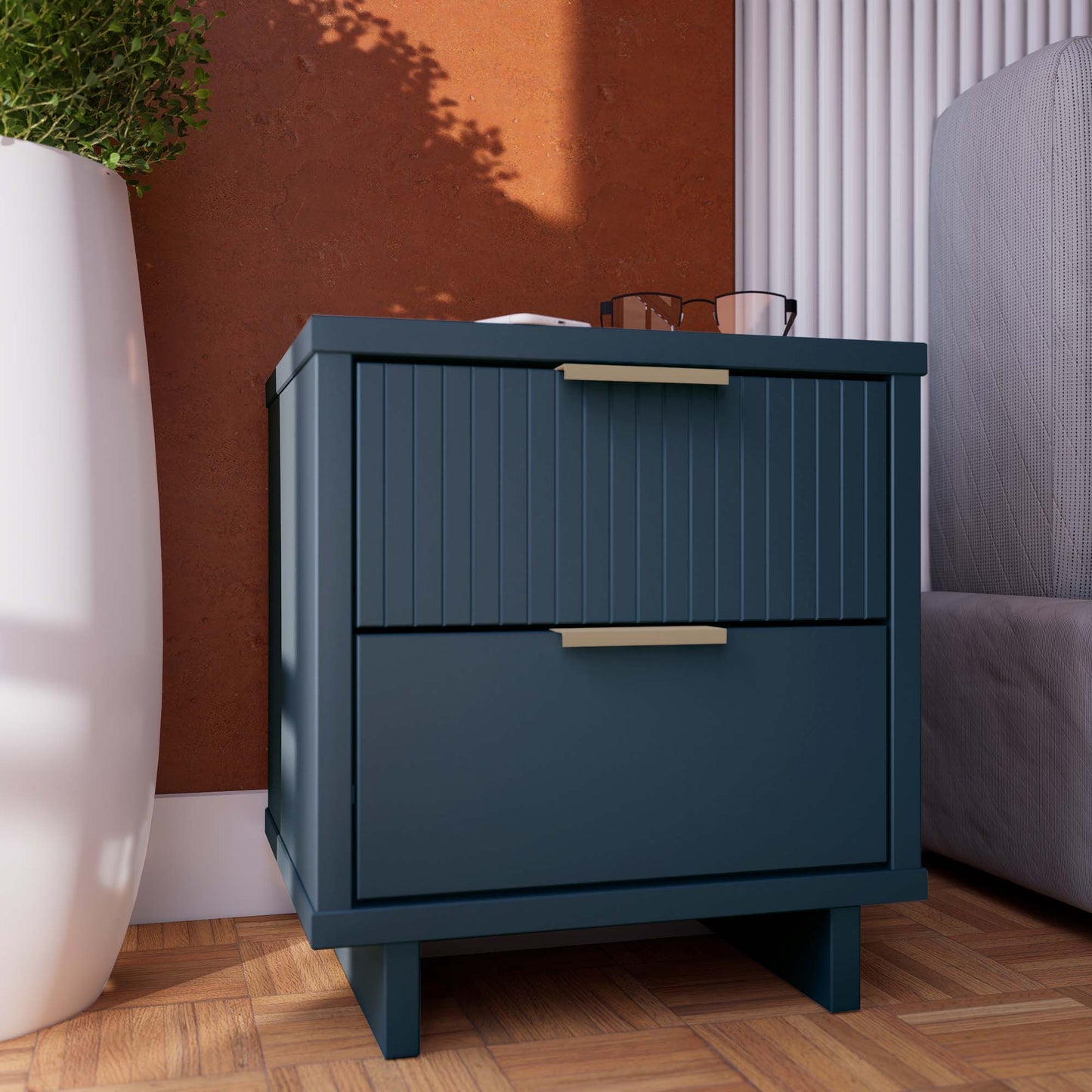 Manhattan Comfort Granville Nightstand 2.0
