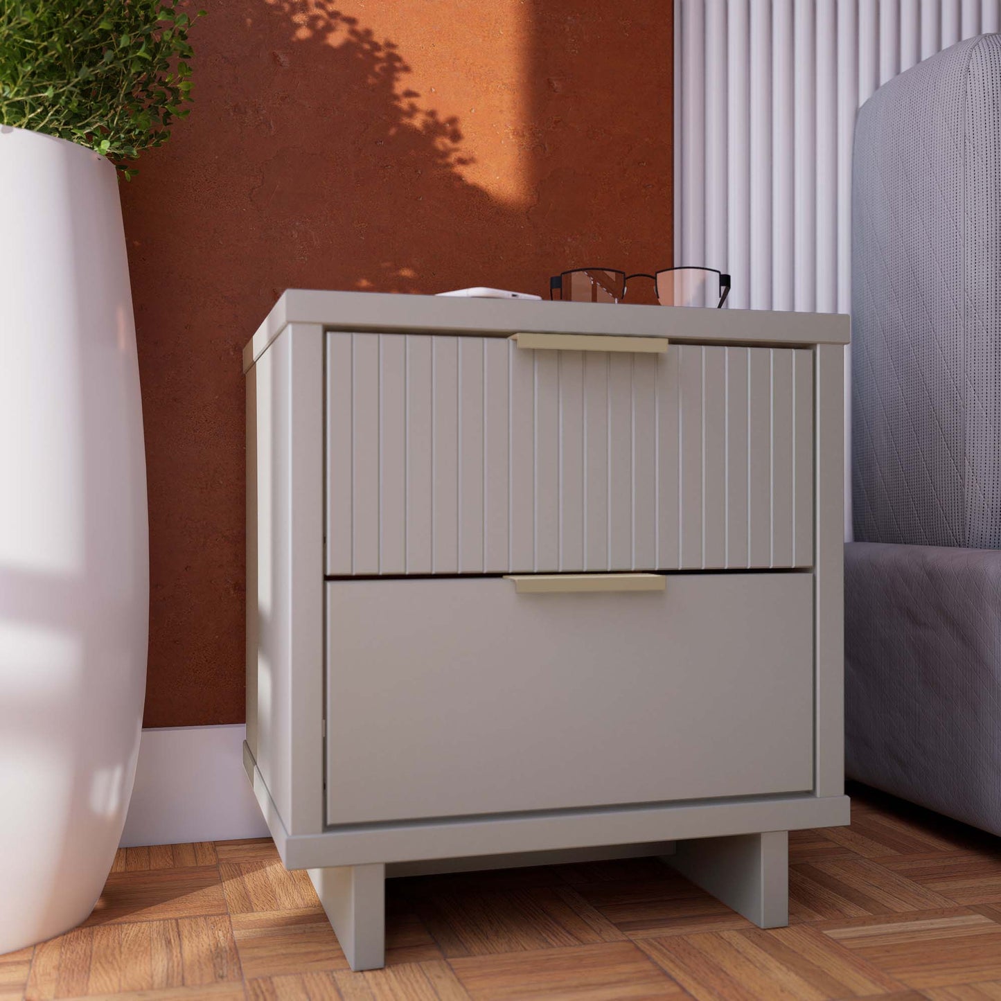 Manhattan Comfort Granville Nightstand 2.0