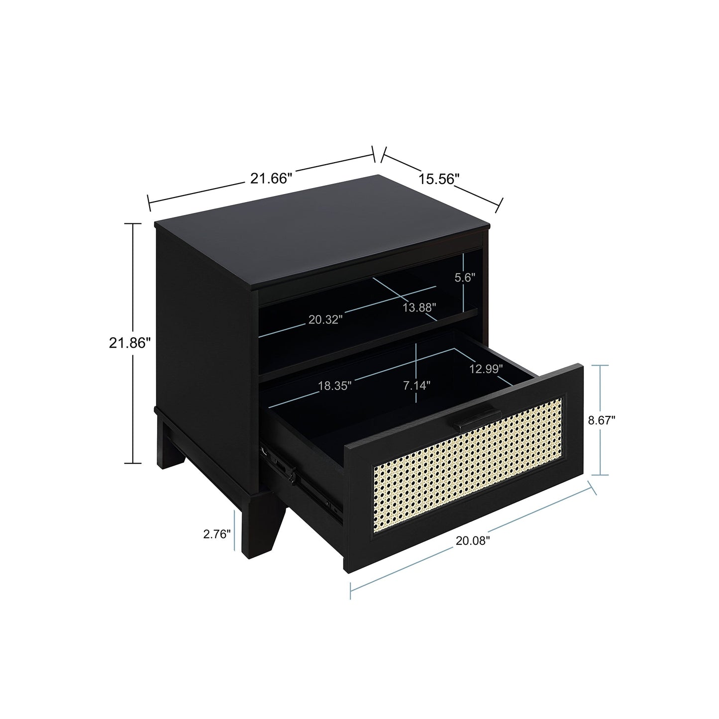 Manhattan Comfort Sheridan Nightstand