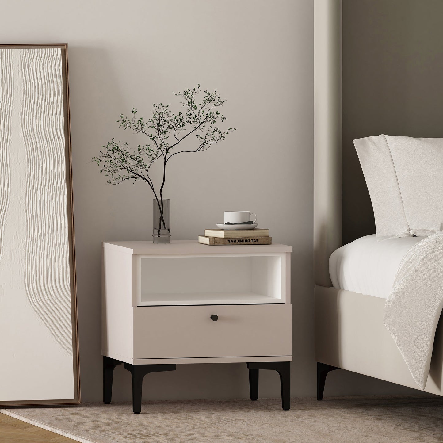 Manhattan Comfort Amara Nightstand