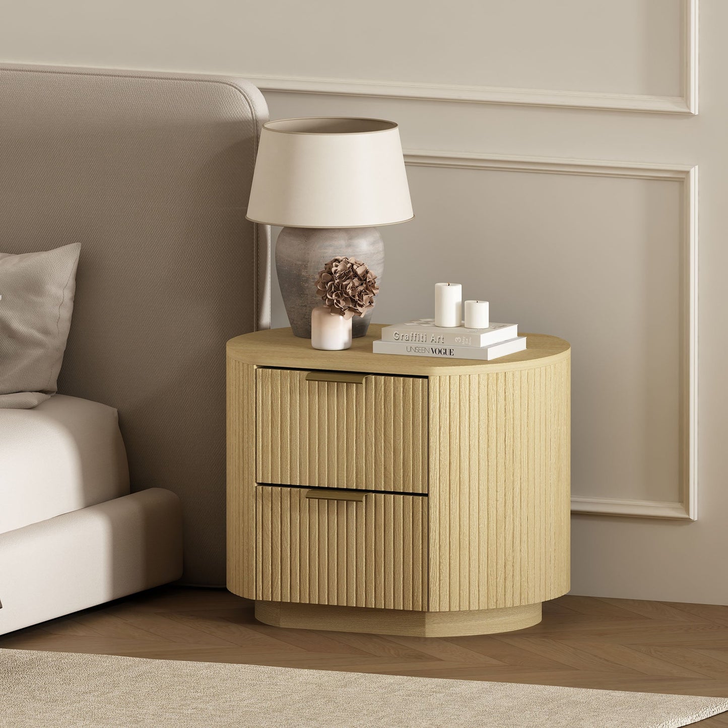 Manhattan Comfort Olivia Nightstand