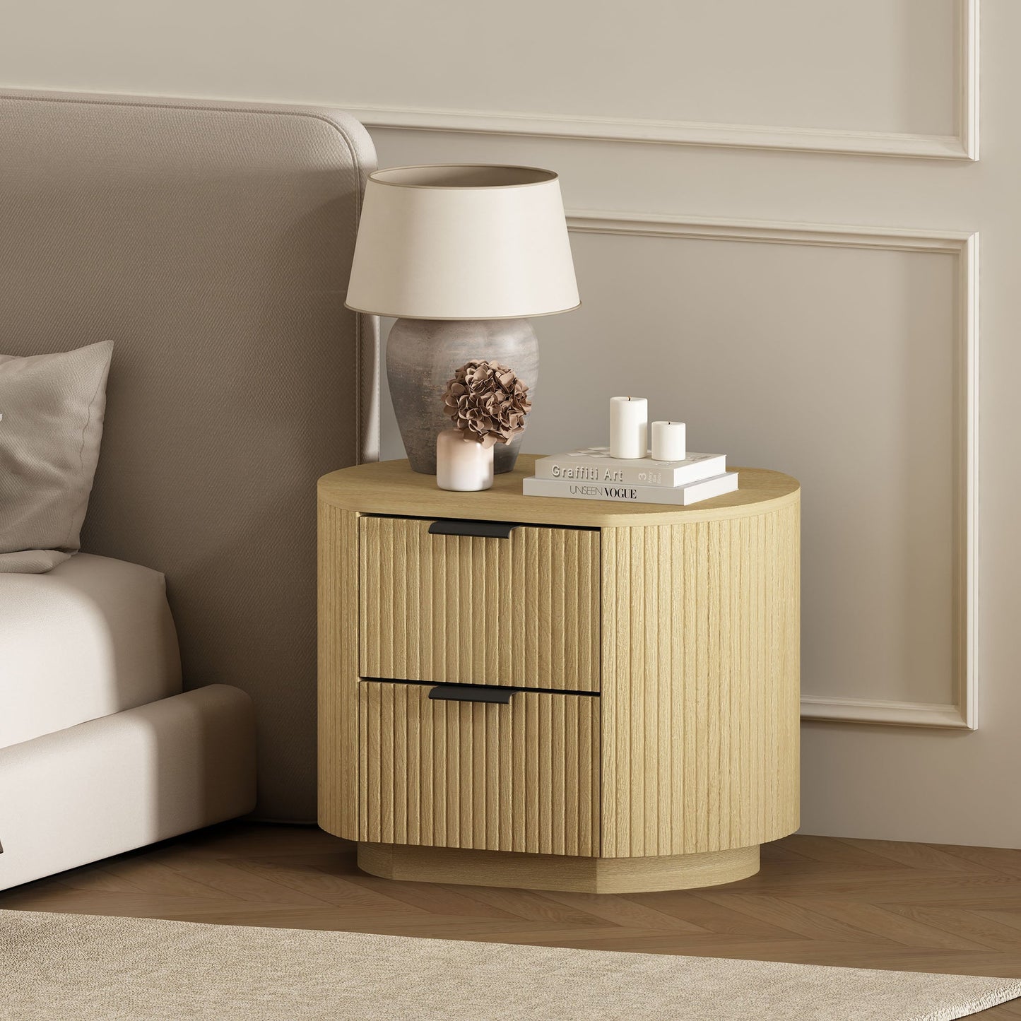 Manhattan Comfort Olivia Nightstand