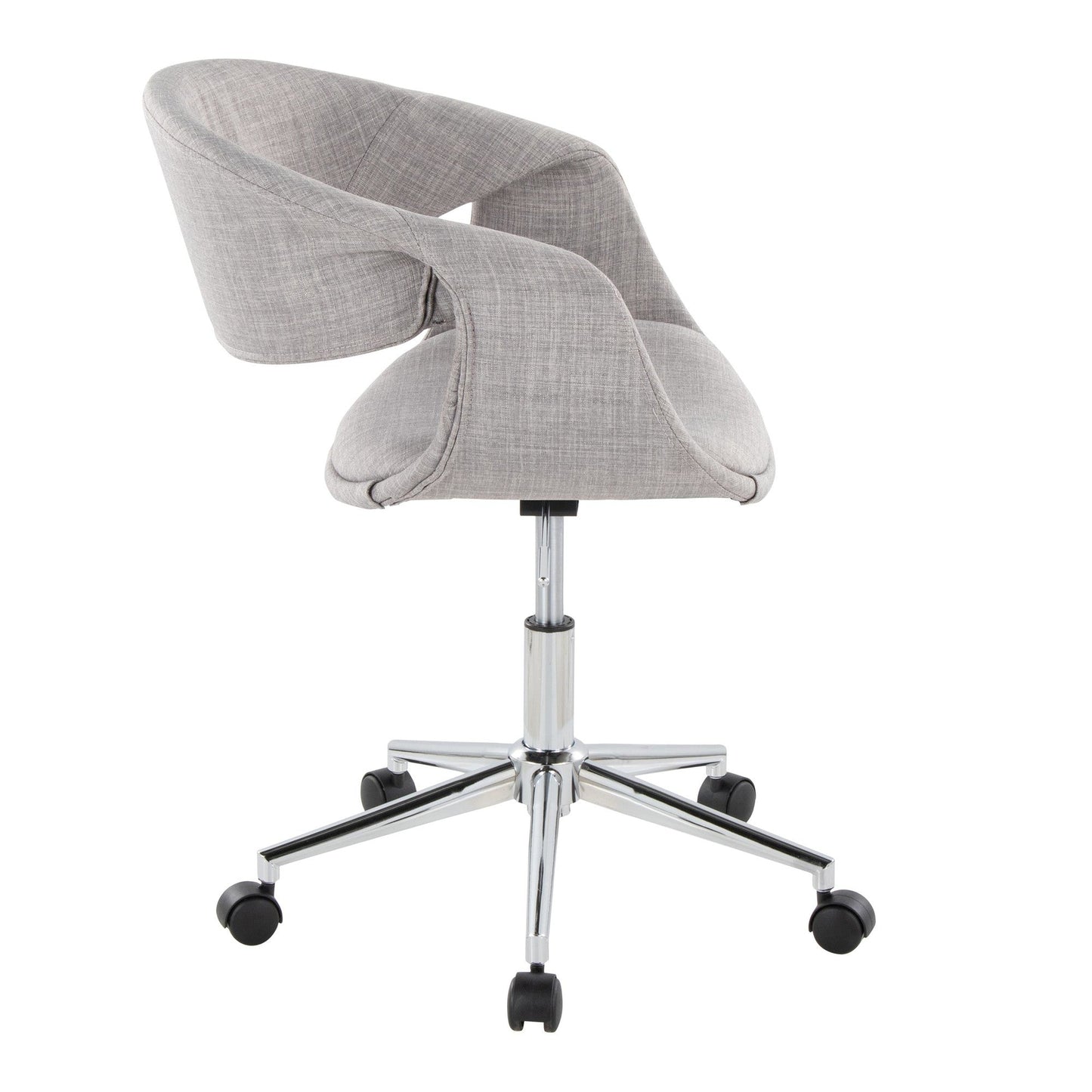 Majestic Office Furniture Upholstered 5-star Task Chair