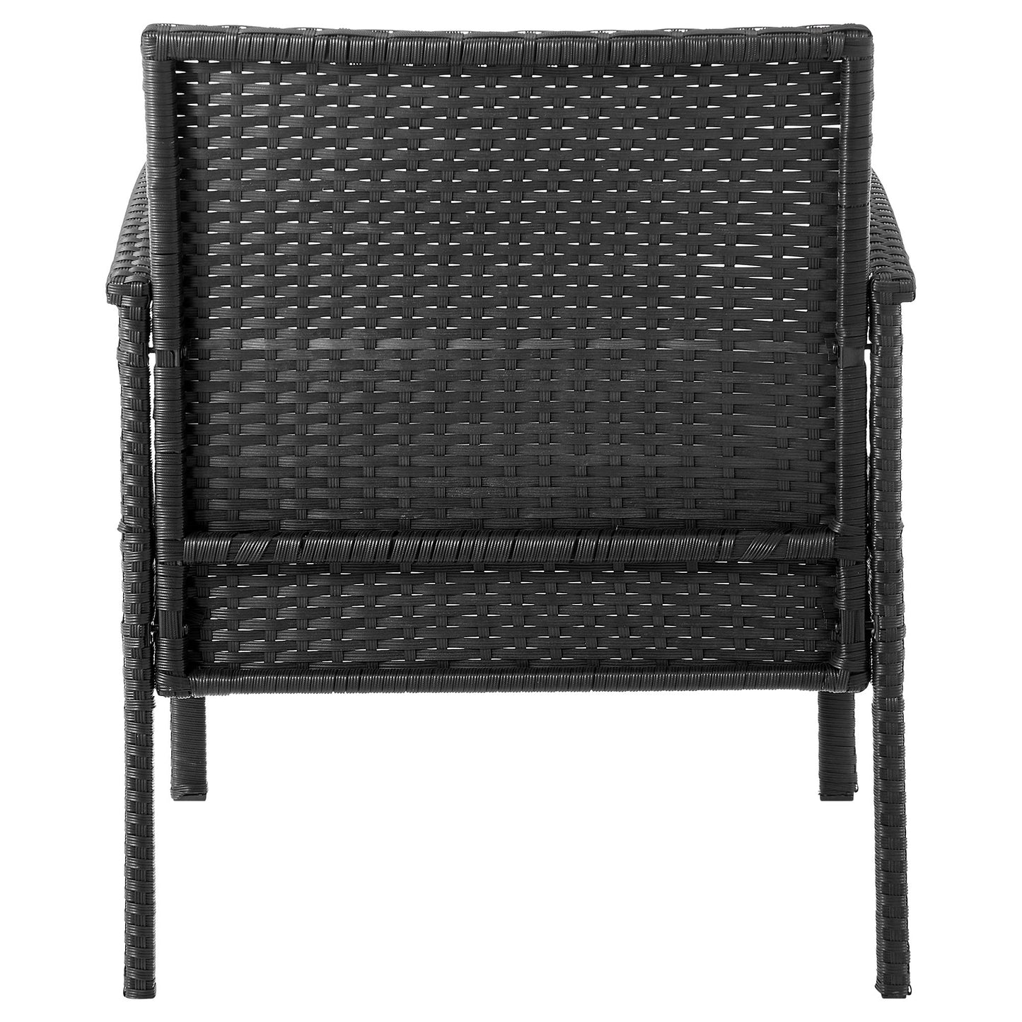 Manhattan Comfort 3-Piece Noli Patio 2- Person Seating Group with End Table