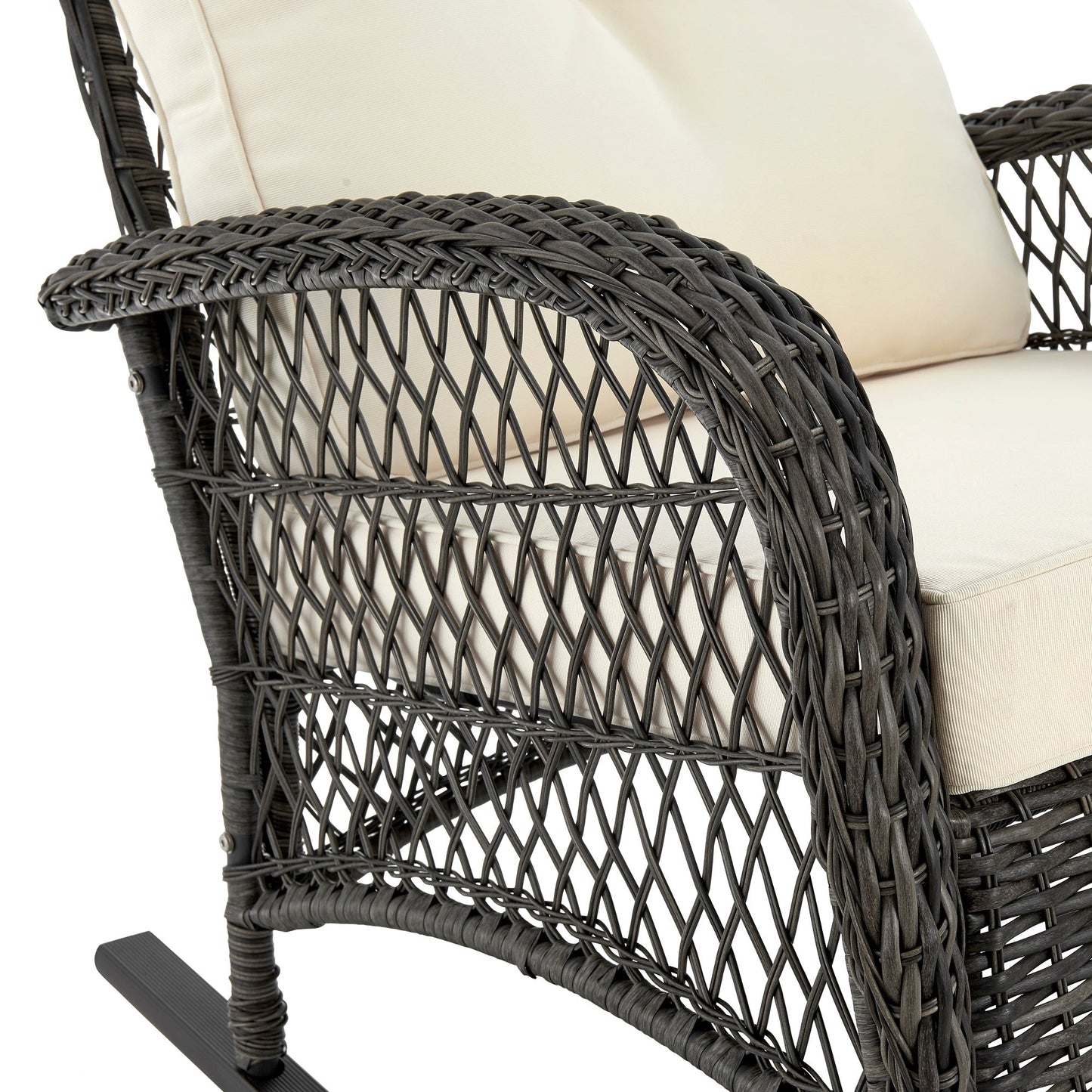 Manhattan Comfort Fruttuo Patio Rocking Chair