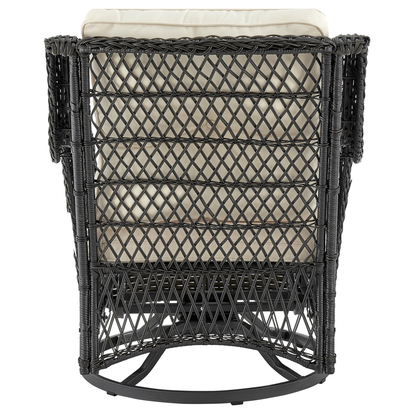 Manhattan Comfort 3-Piece Fruttuo Patio 2- Person Seating Group with End Table