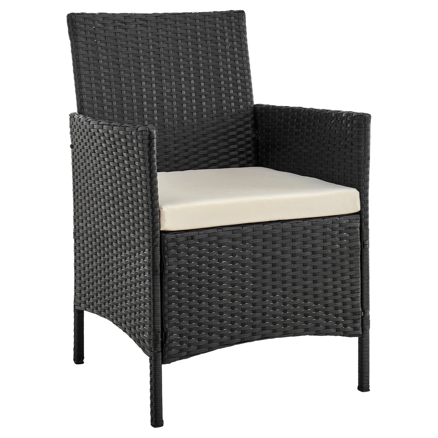 Manhattan Comfort 3-Piece Imperia Patio 2- Person Seating Group with End Table
