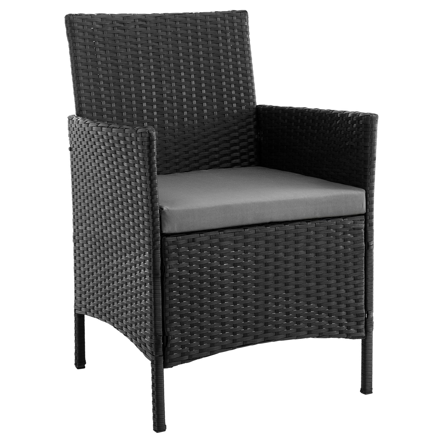 Manhattan Comfort 3-Piece Imperia Patio 2- Person Seating Group with End Table