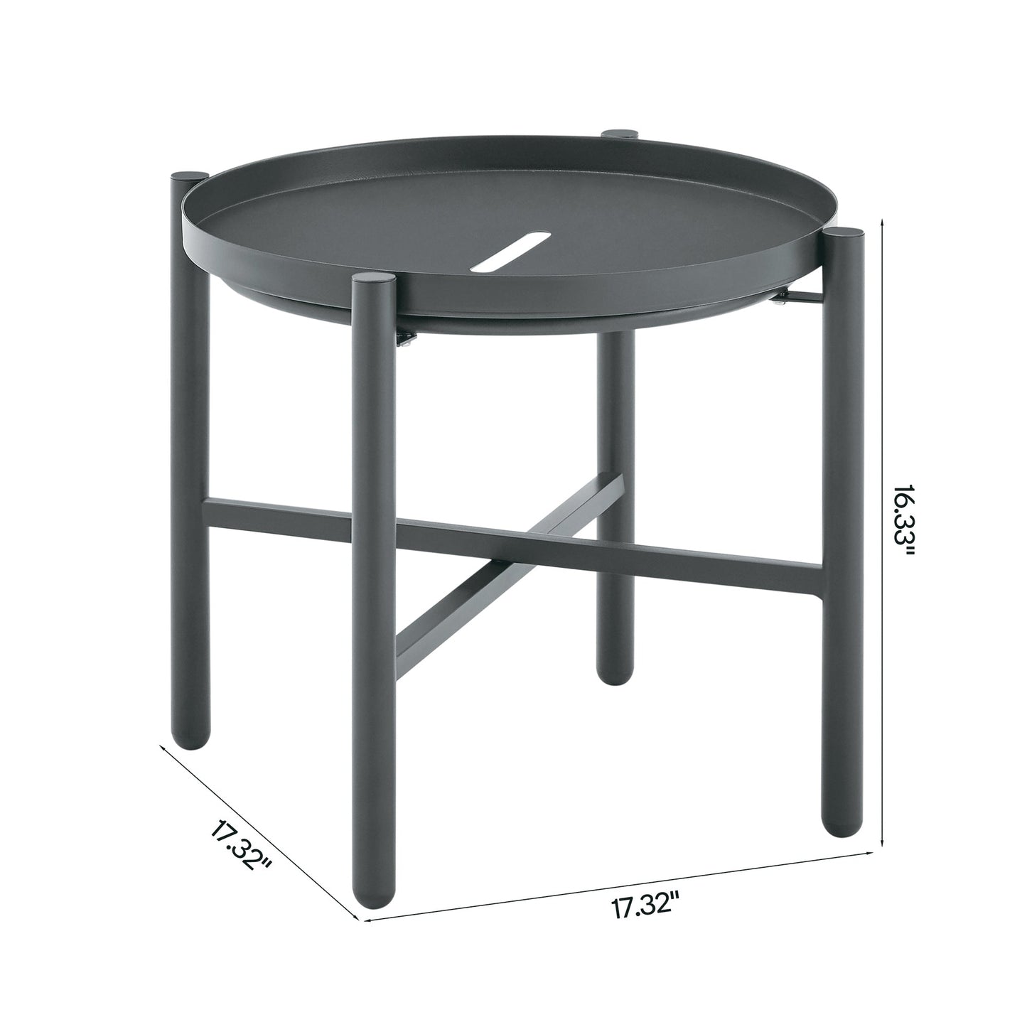 Manhattan Comfort 3-Piece Sunset Patio Conversation Set