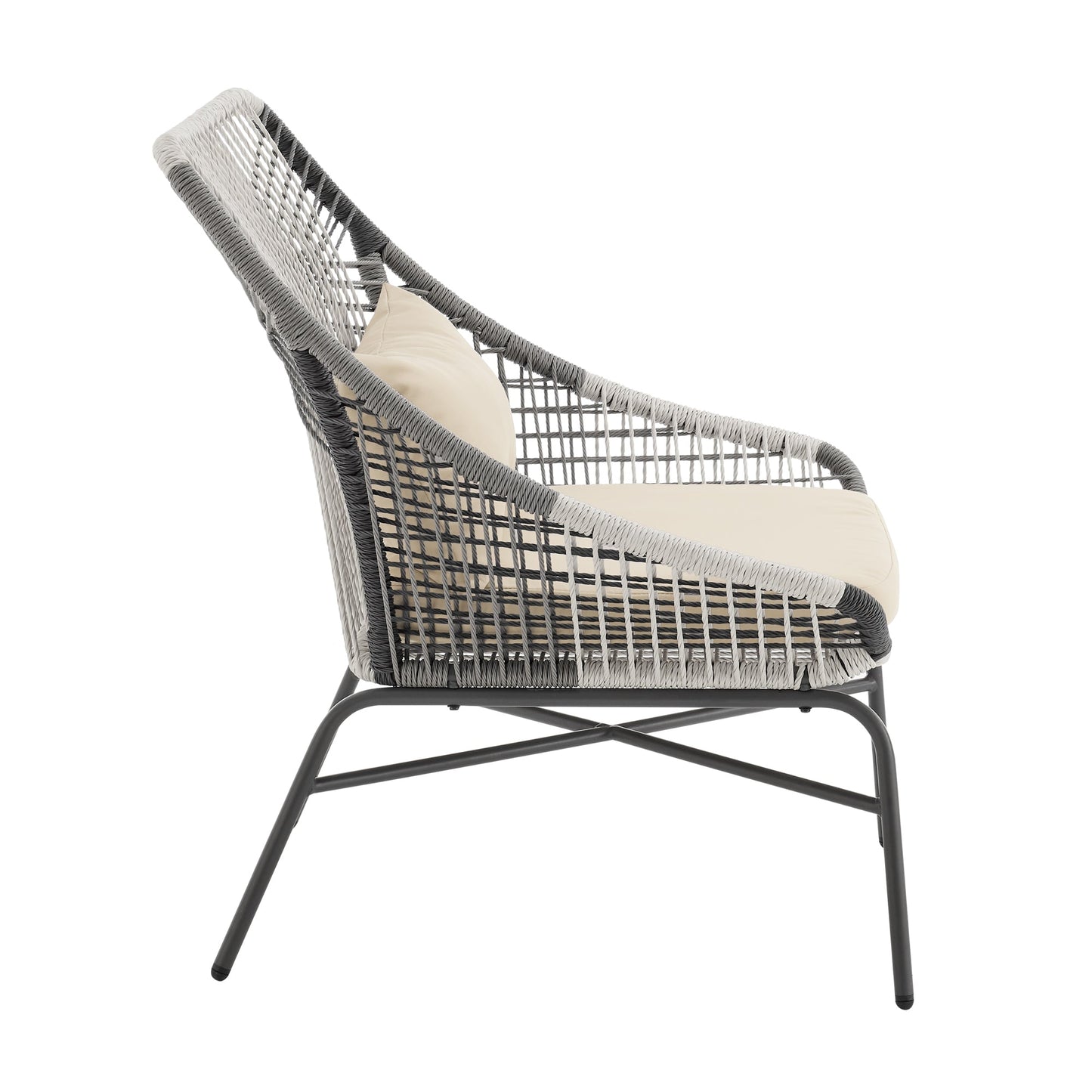 Manhattan Comfort 5-Piece Ashland Patio Conversation Set
