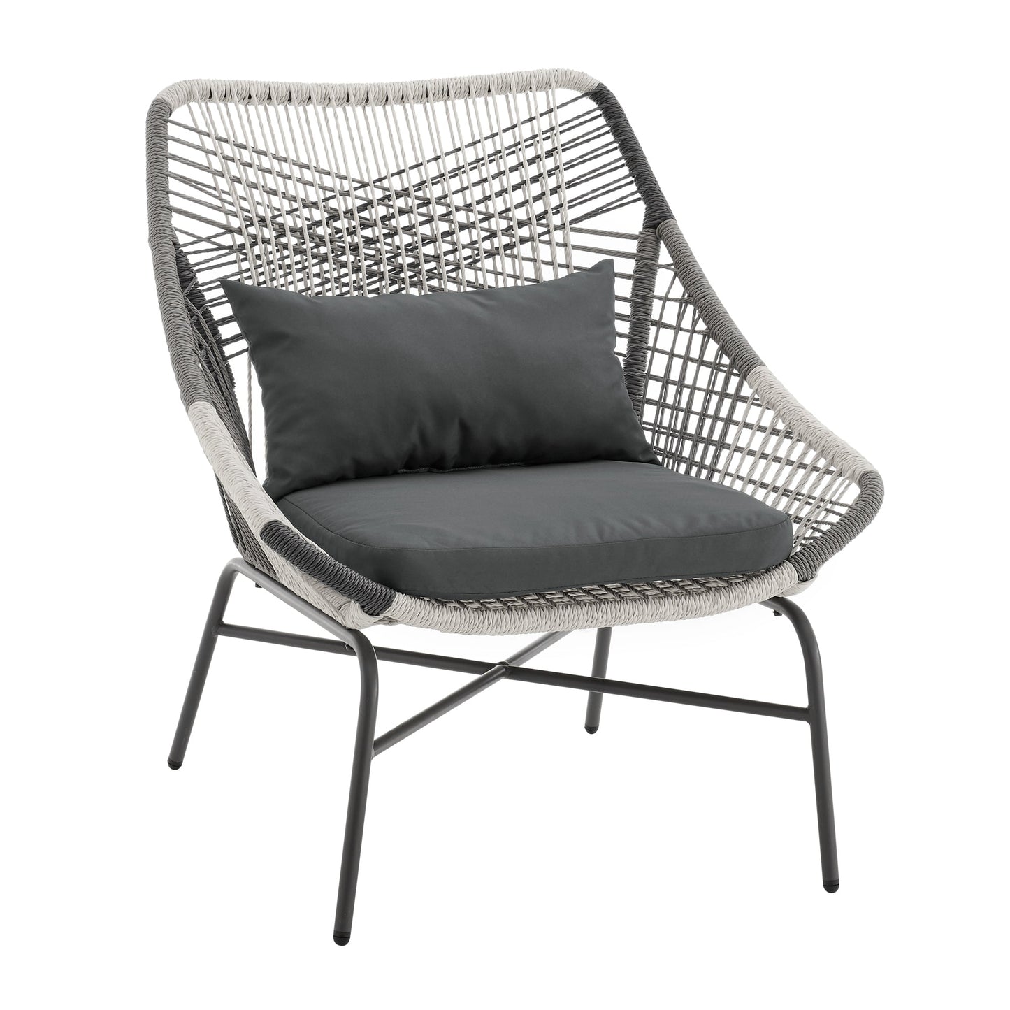 Manhattan Comfort 5-Piece Ashland Patio Conversation Set