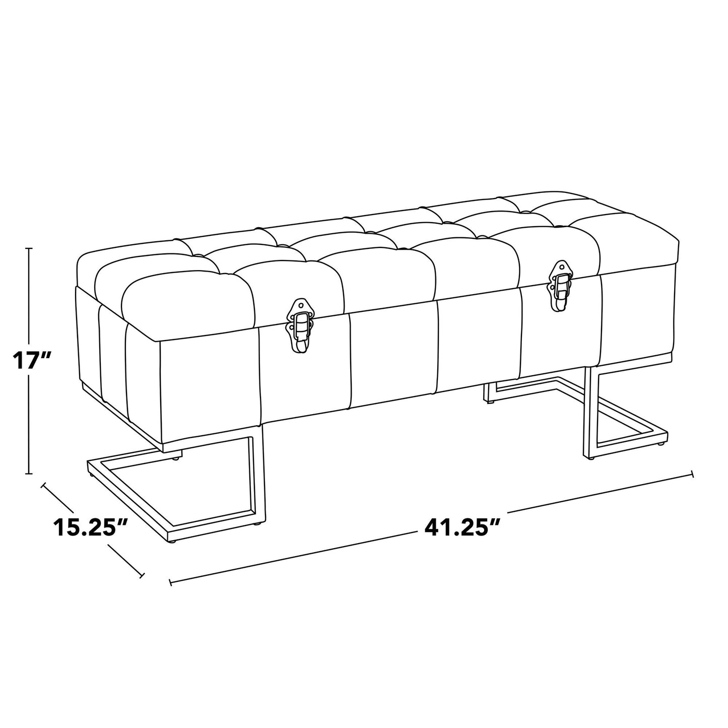 Majestic Office Furniture Storage Bench