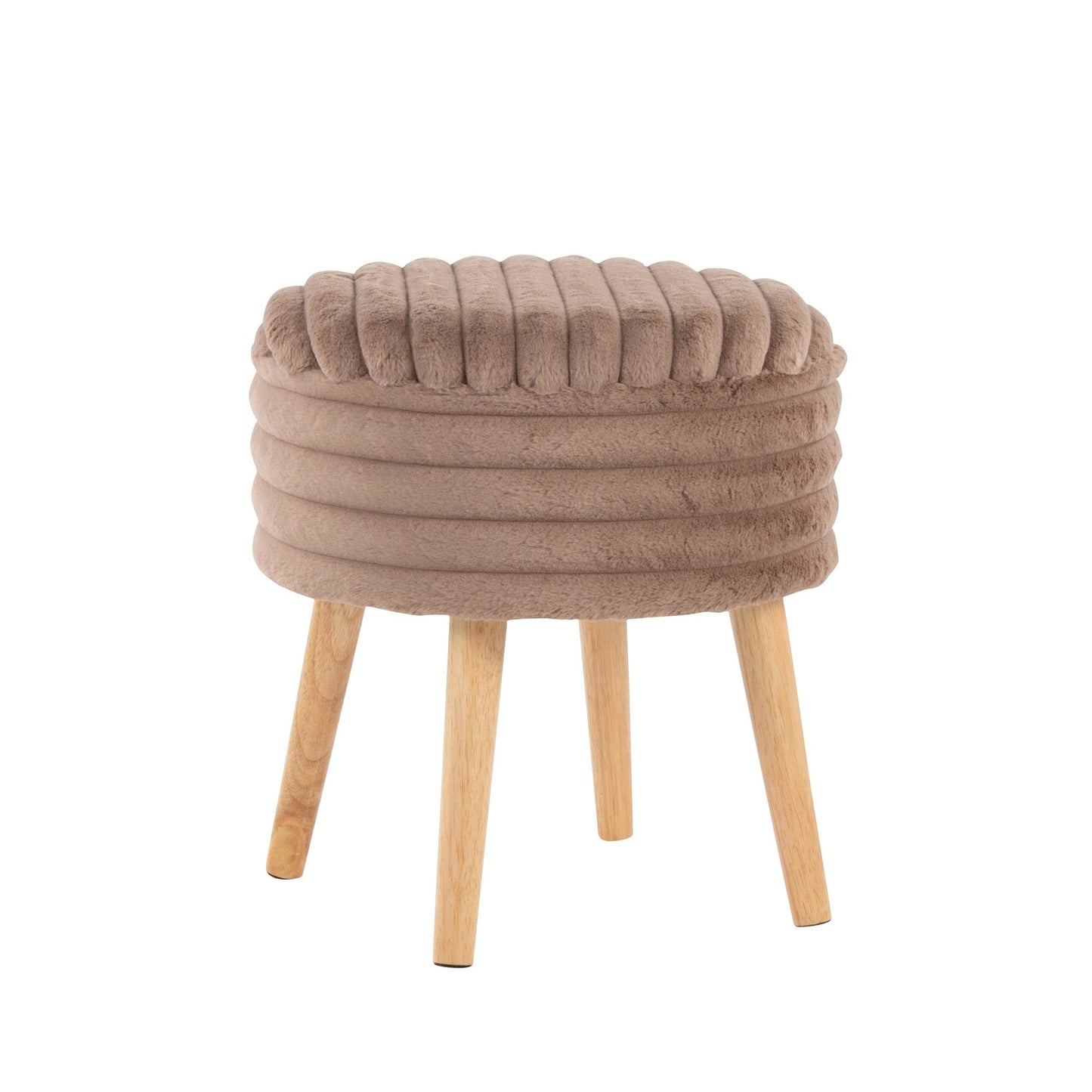 Majestic Office Furniture Plush Storage Ottoman Set