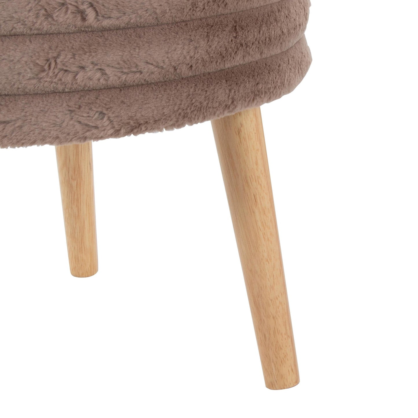 Majestic Office Furniture Plush Storage Ottoman Set