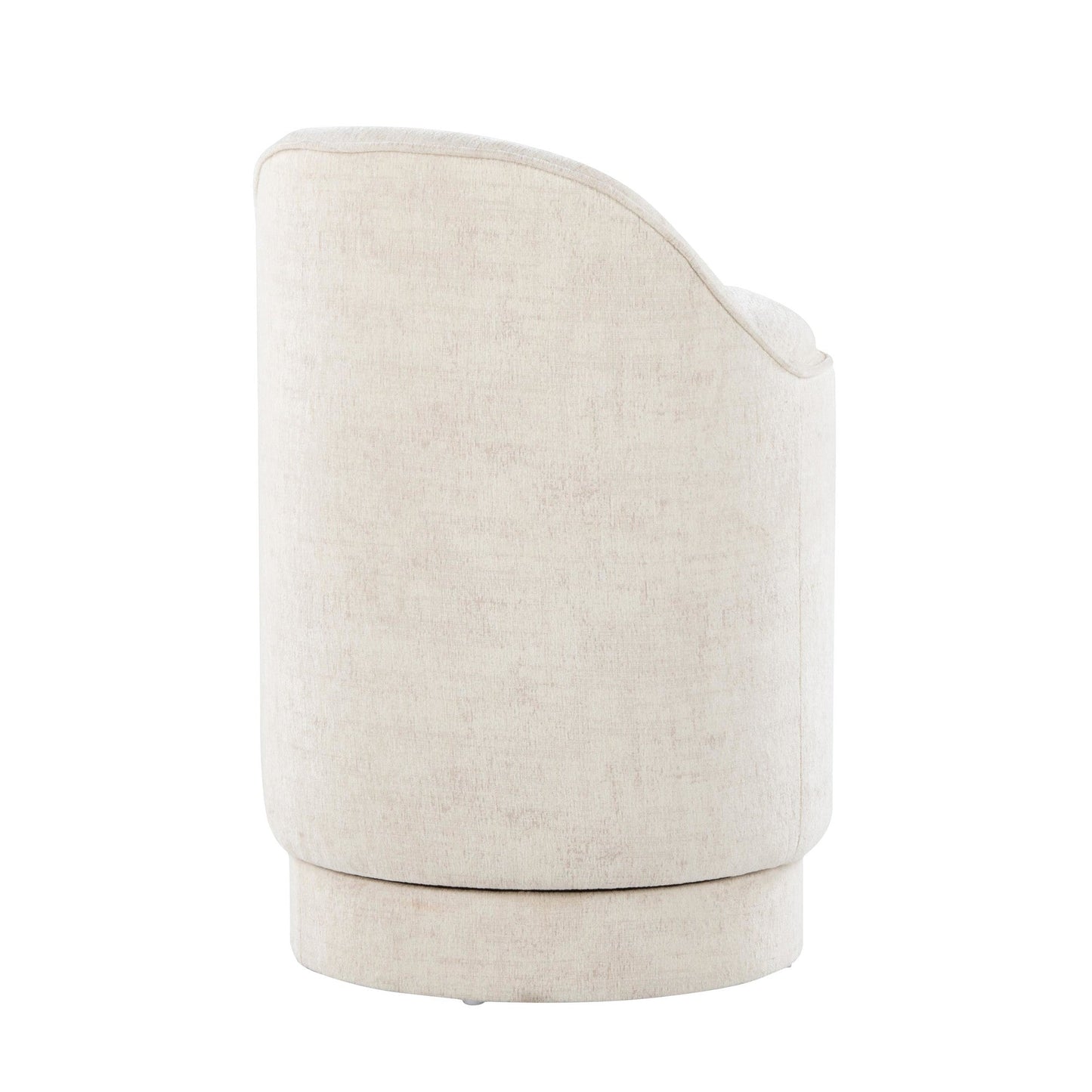 Lumisource Marla 18" Upholstered Vanity Stool