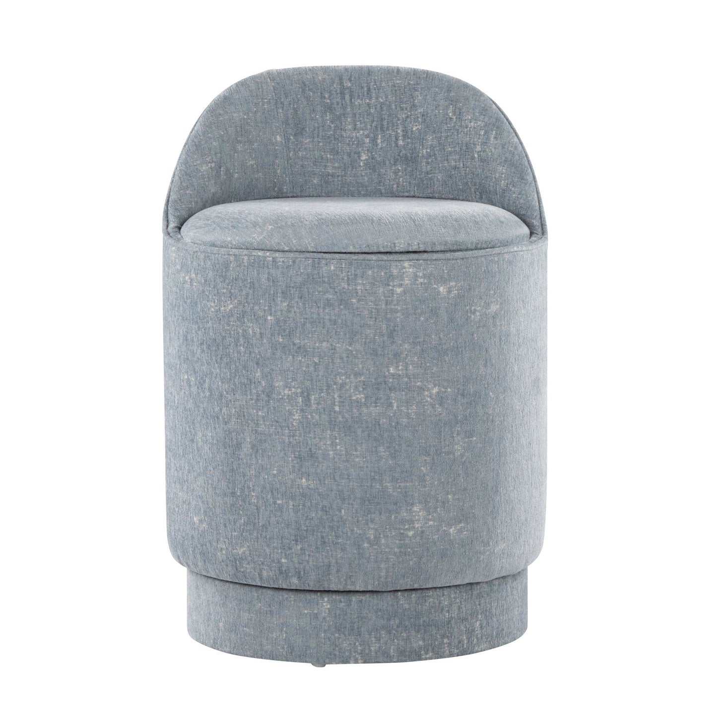 Lumisource Marla 18" Upholstered Vanity Stool