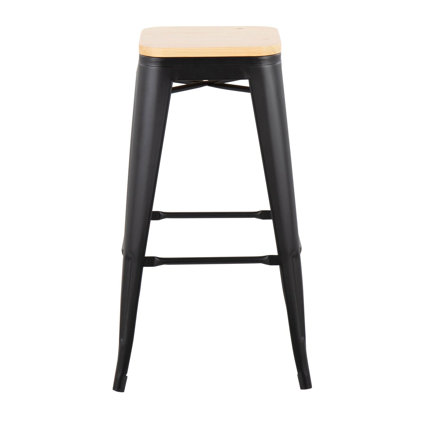 Majestic Office Furniture 30" Fixed-Height Barstool - Set of 2