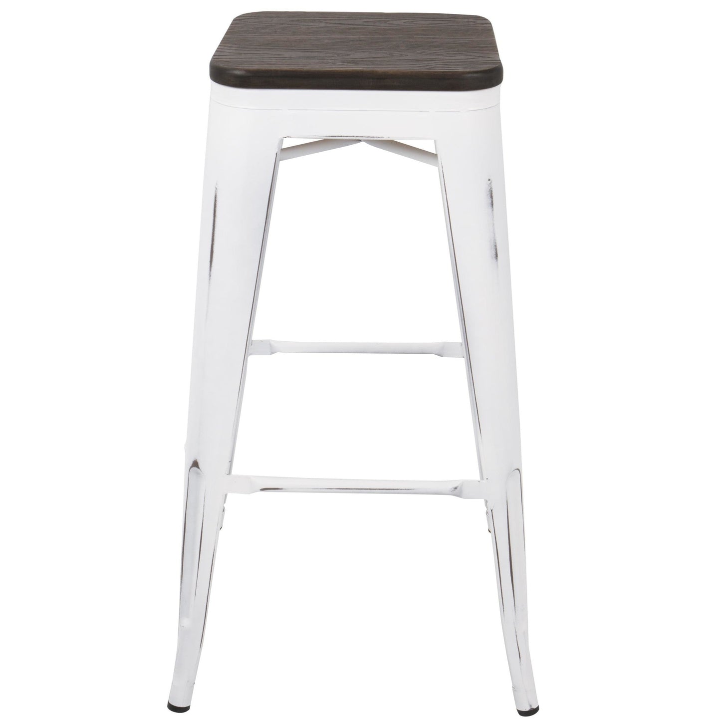 Majestic Office Furniture 30" Fixed-Height Barstool - Set of 2