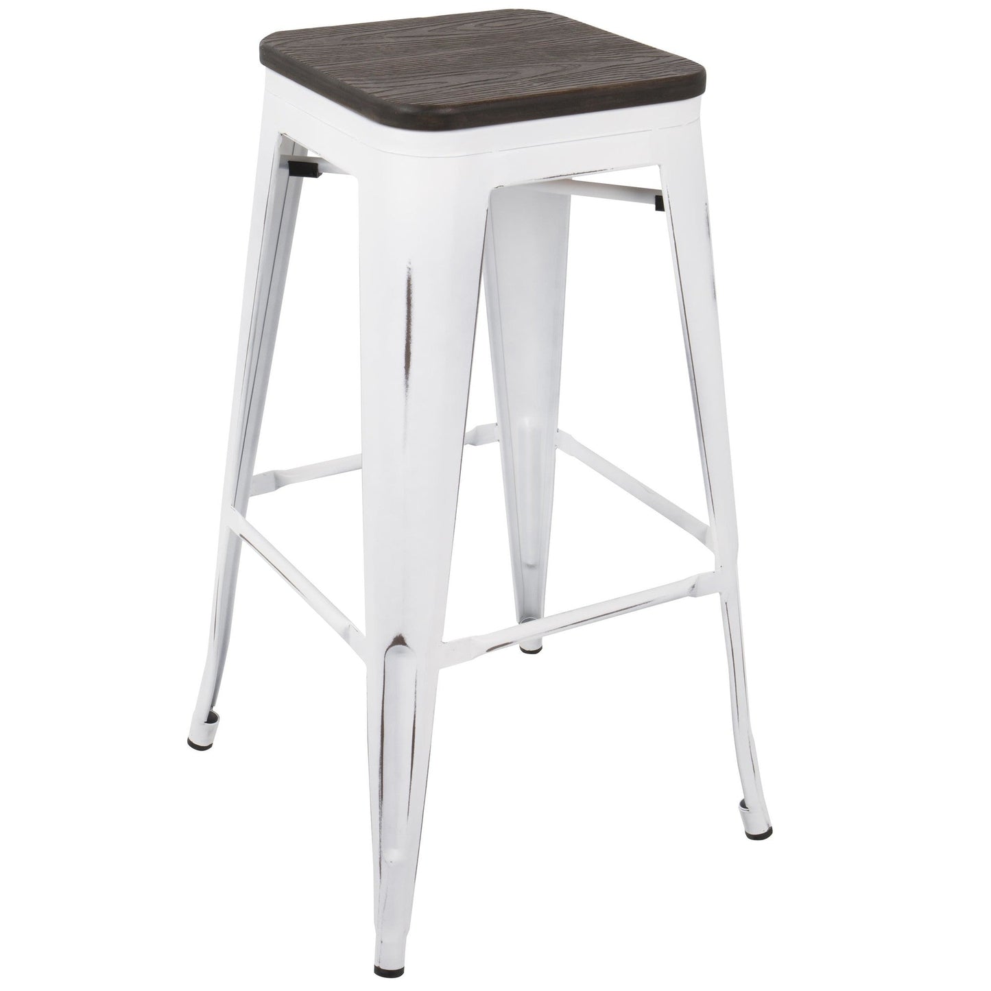 Majestic Office Furniture 30" Fixed-Height Barstool - Set of 2