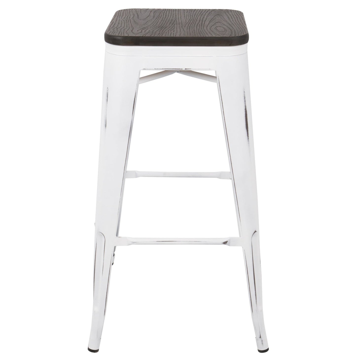 Majestic Office Furniture 30" Fixed-Height Barstool - Set of 2
