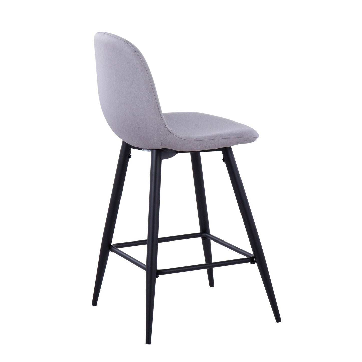 Majestic Office Furniture 24" Fixed-Height Counter Stool - Set of 2