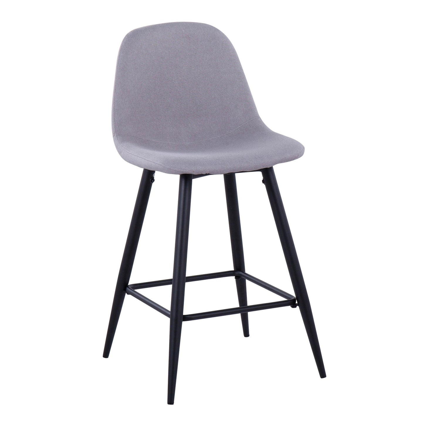 Majestic Office Furniture 24" Fixed-Height Counter Stool - Set of 2