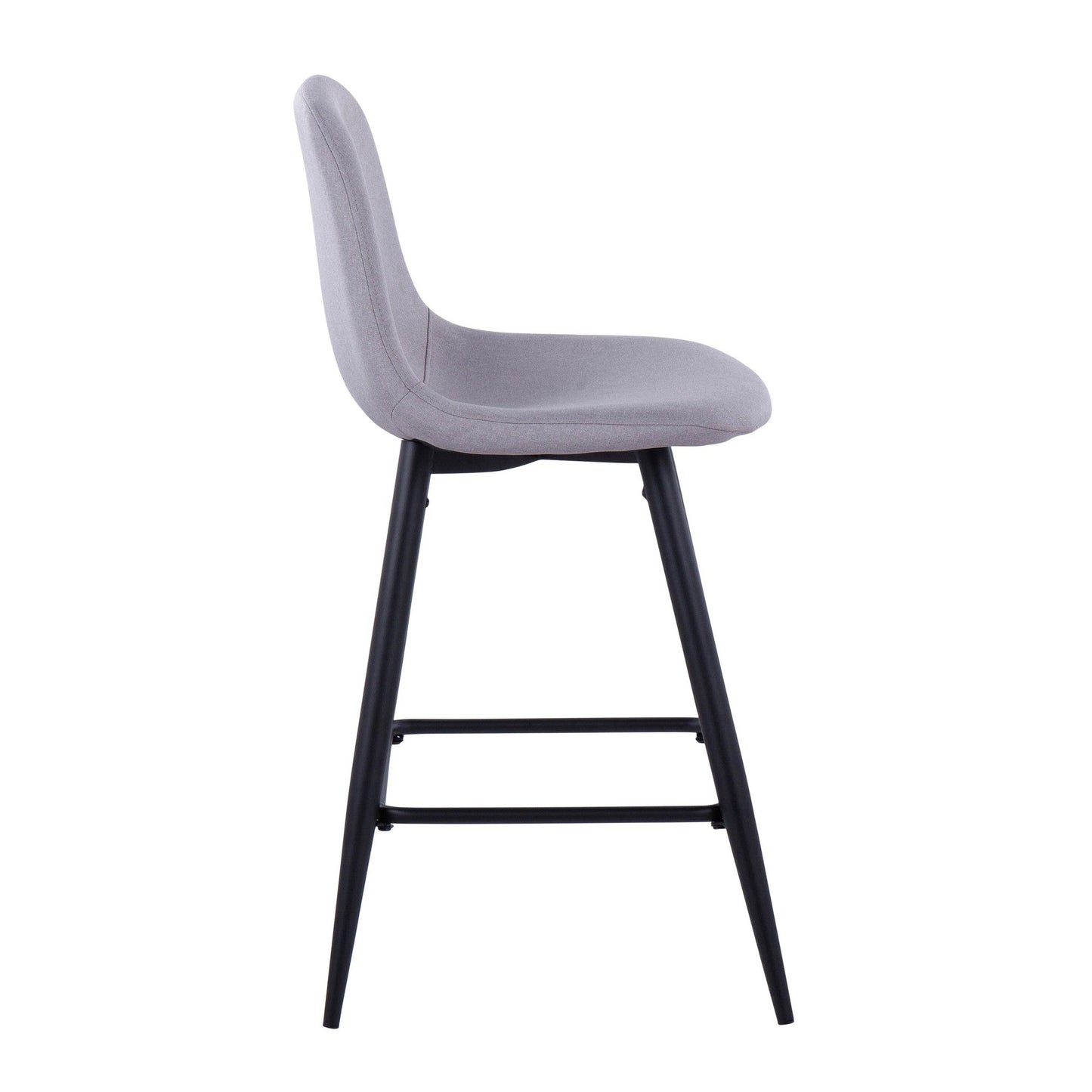 Majestic Office Furniture 24" Fixed-Height Counter Stool - Set of 2