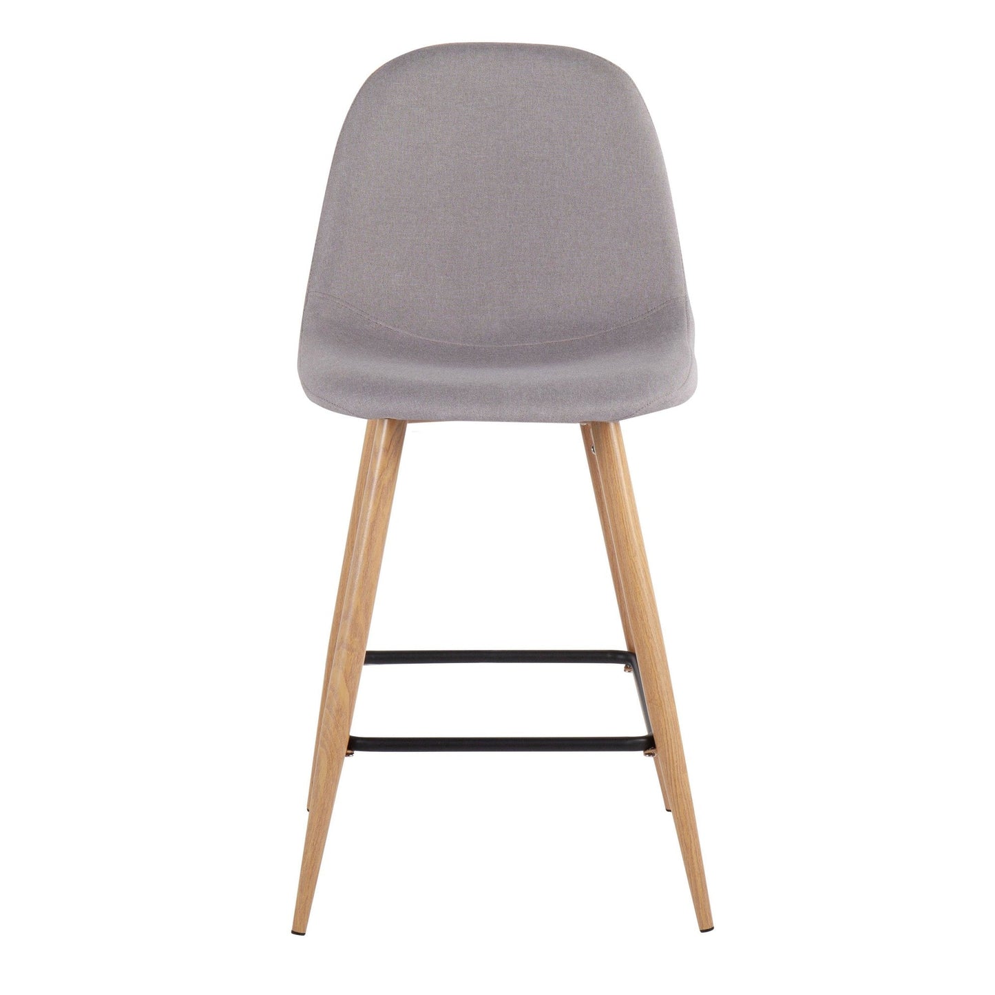 Majestic Office Furniture 24" Fixed-Height Counter Stool - Set of 2