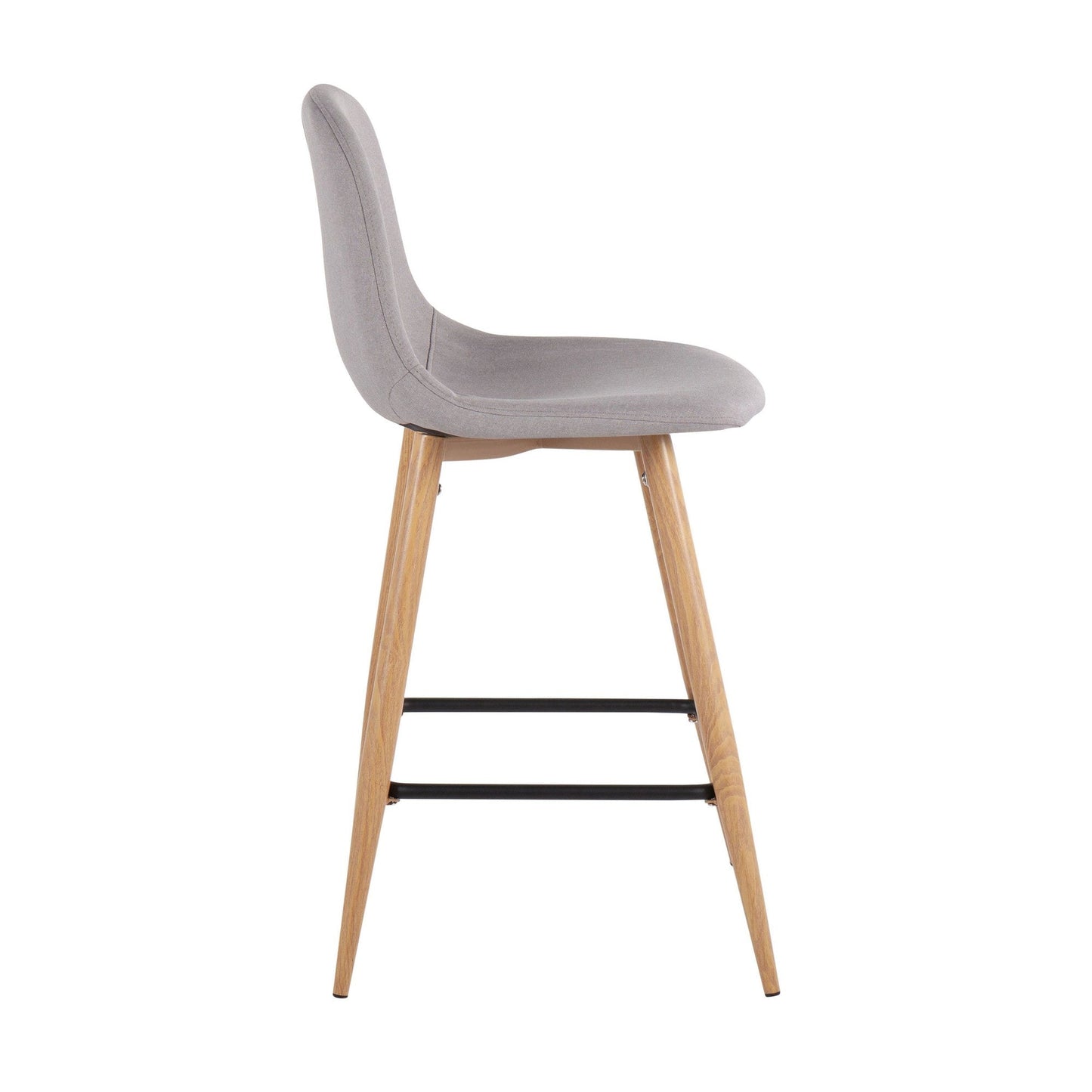 Majestic Office Furniture 24" Fixed-Height Counter Stool - Set of 2
