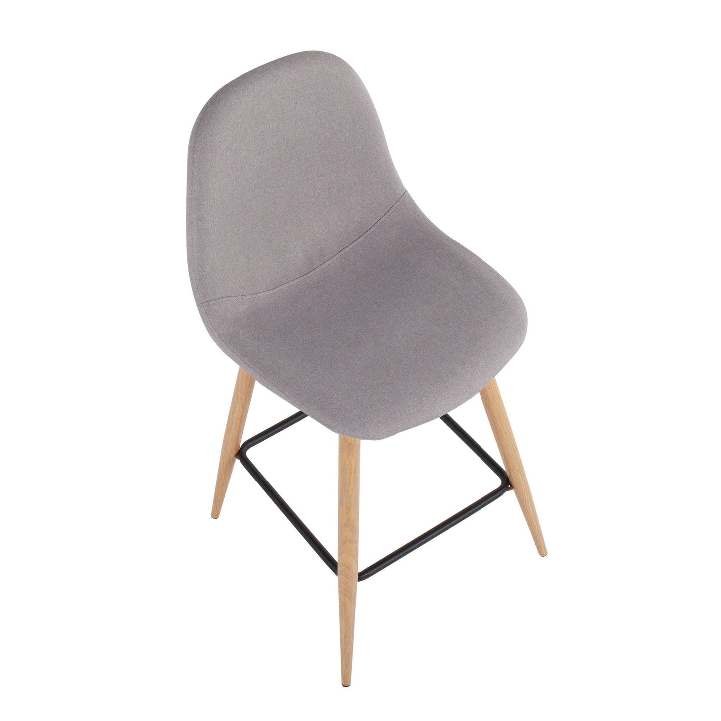 Majestic Office Furniture 24" Fixed-Height Counter Stool - Set of 2