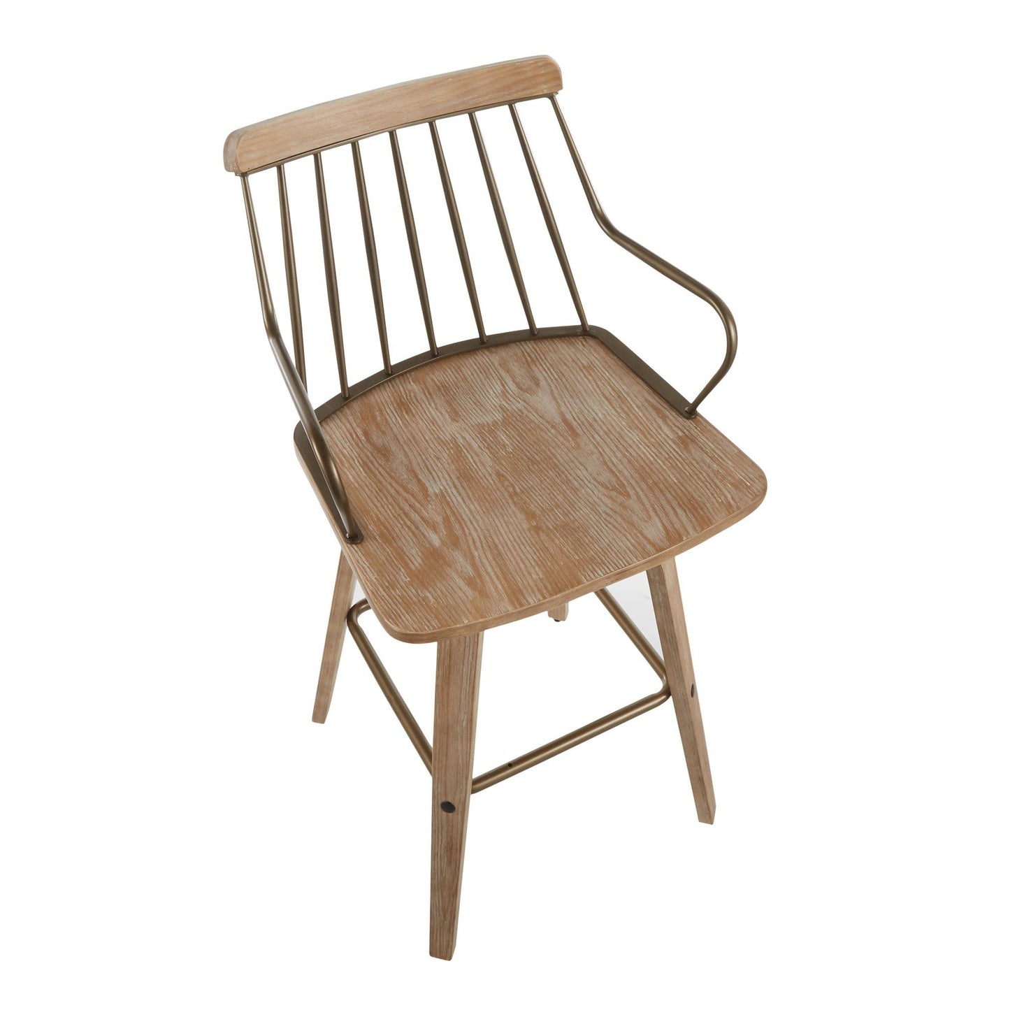 Majestic Office Furniture 26" Fixed-Height Counter Stool