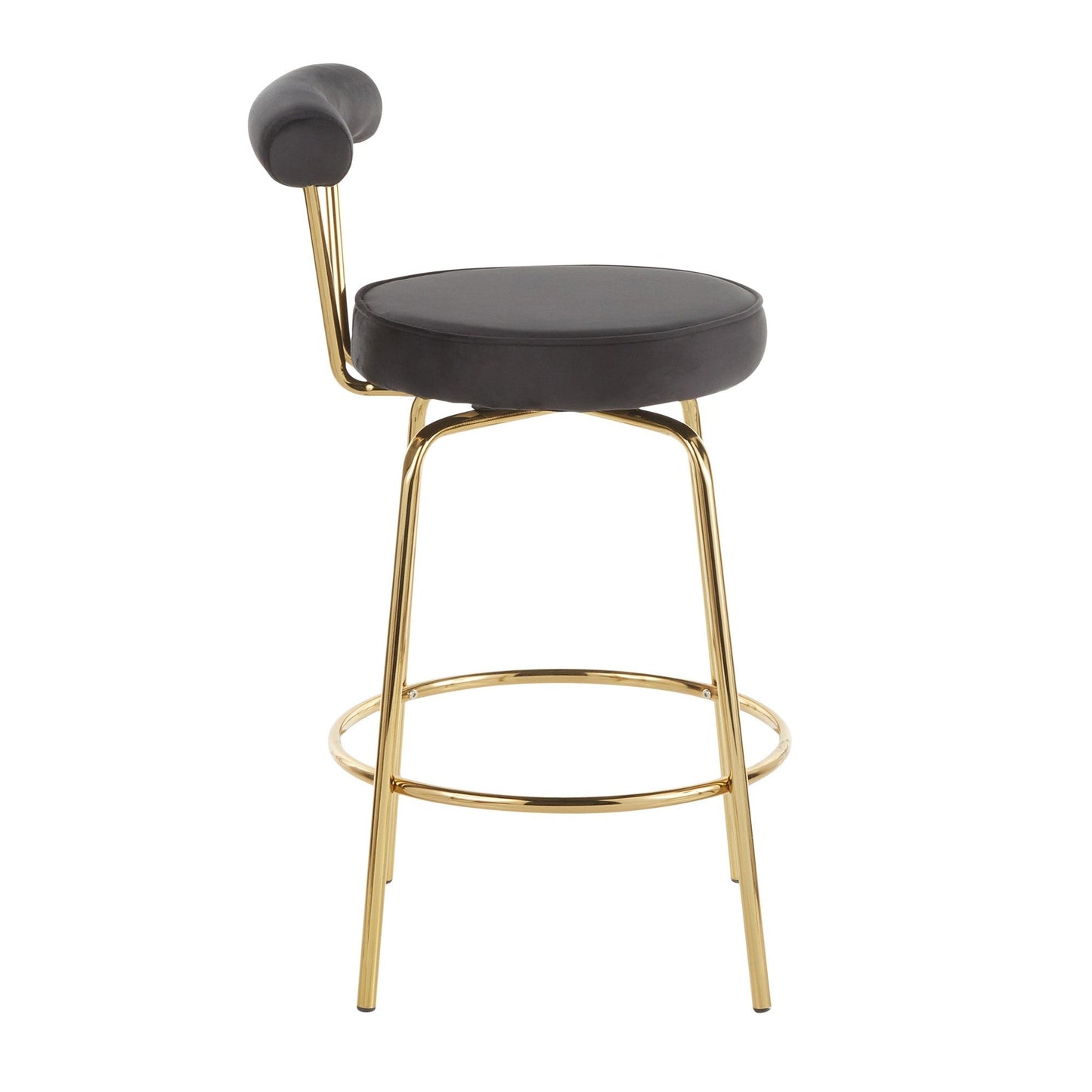 Majestic Office Furniture 26" Fixed-Height Counter Stool - Set of 2