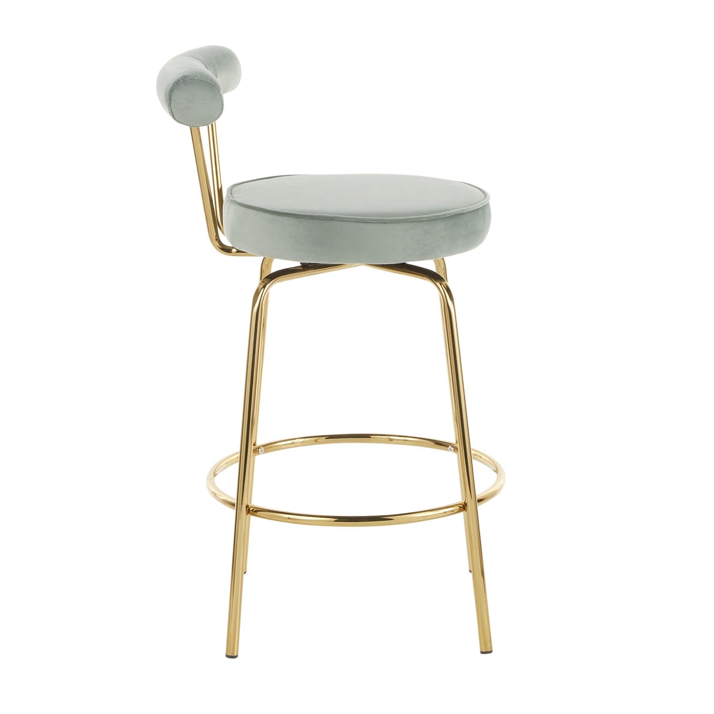 Majestic Office Furniture 26" Fixed-Height Counter Stool - Set of 2