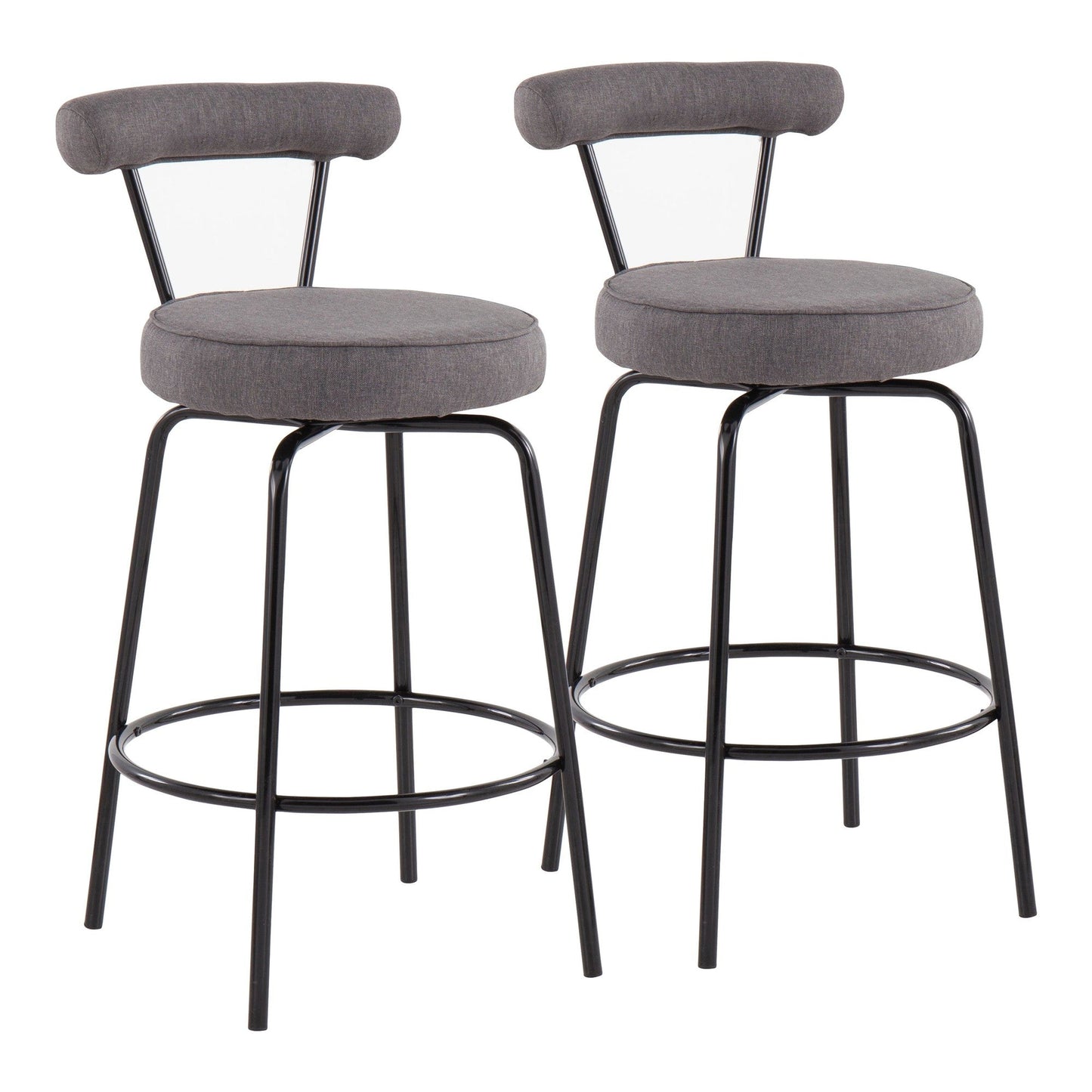 Majestic Office Furniture 26" Fixed-Height Counter Stool - Set of 2